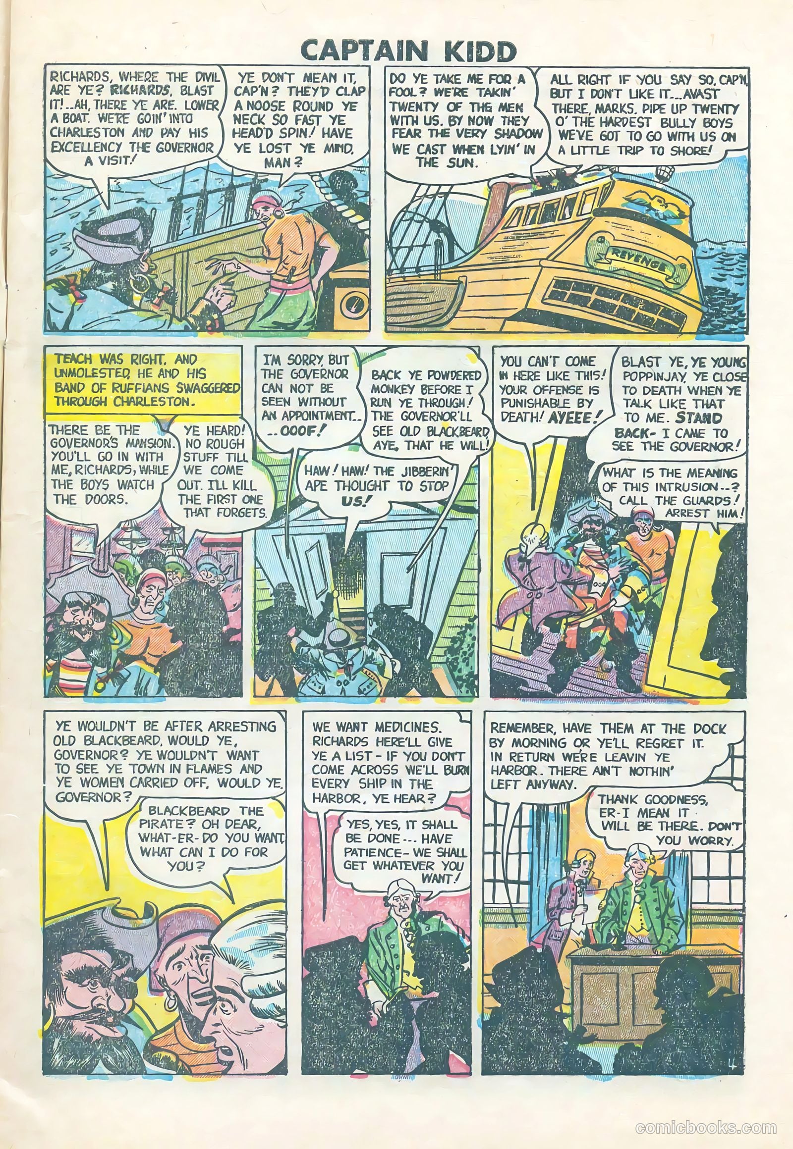 Captain Kidd #24 (1949) — page 5 of 36
