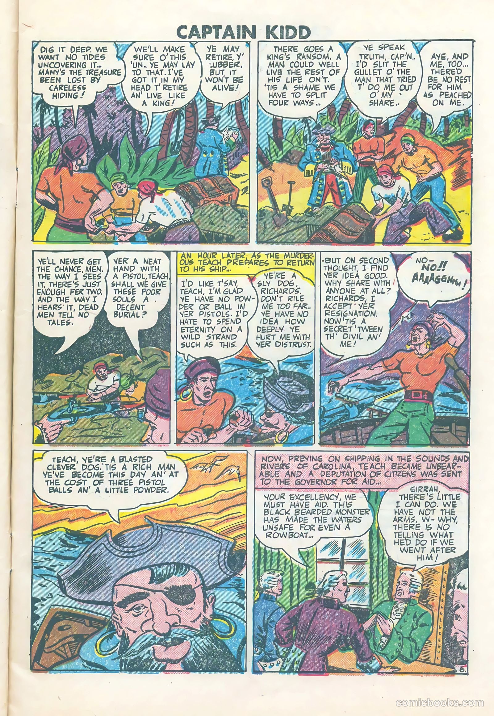Captain Kidd #24 (1949) — page 7 of 36