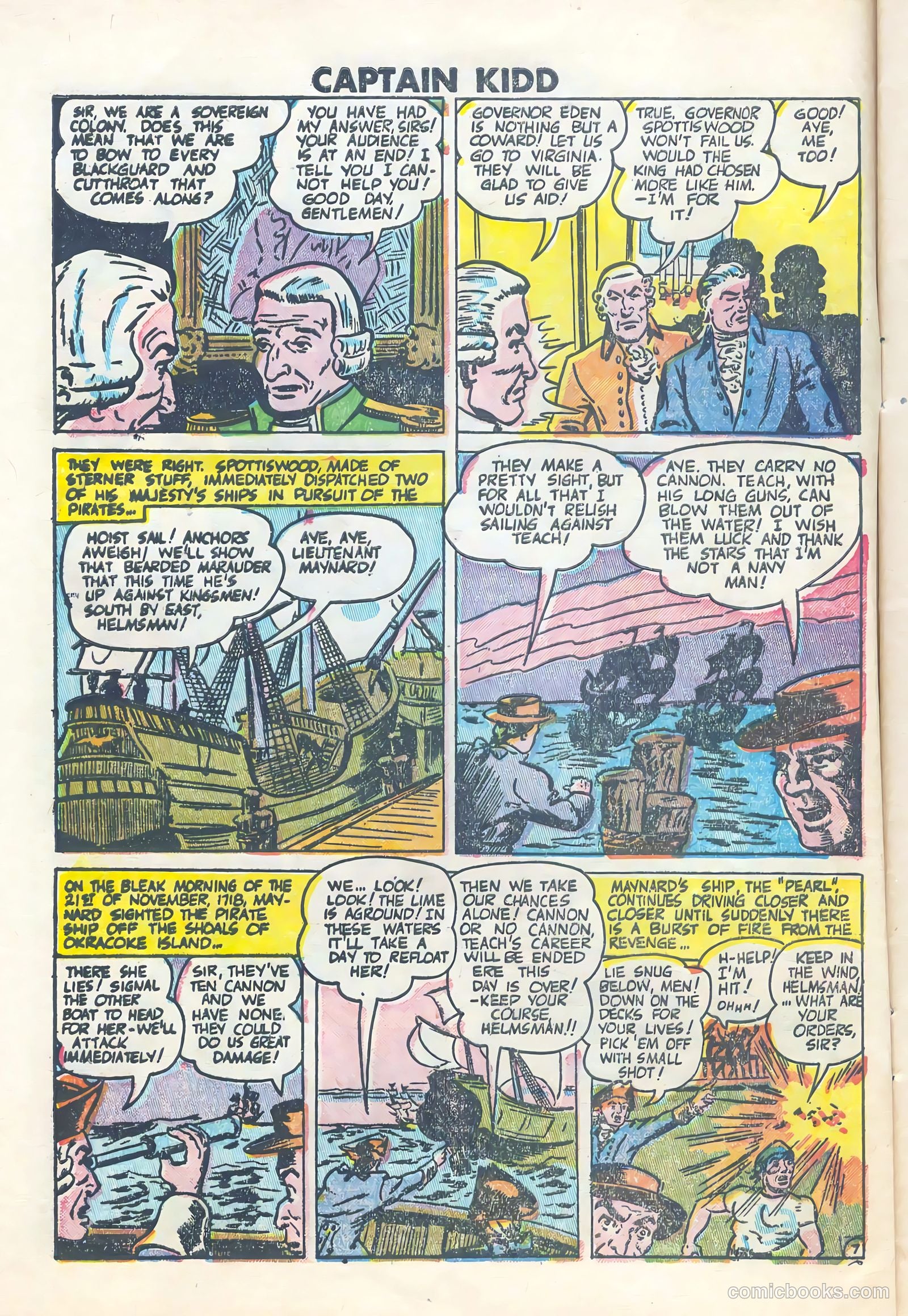 Captain Kidd #24 (1949) — page 8 of 36