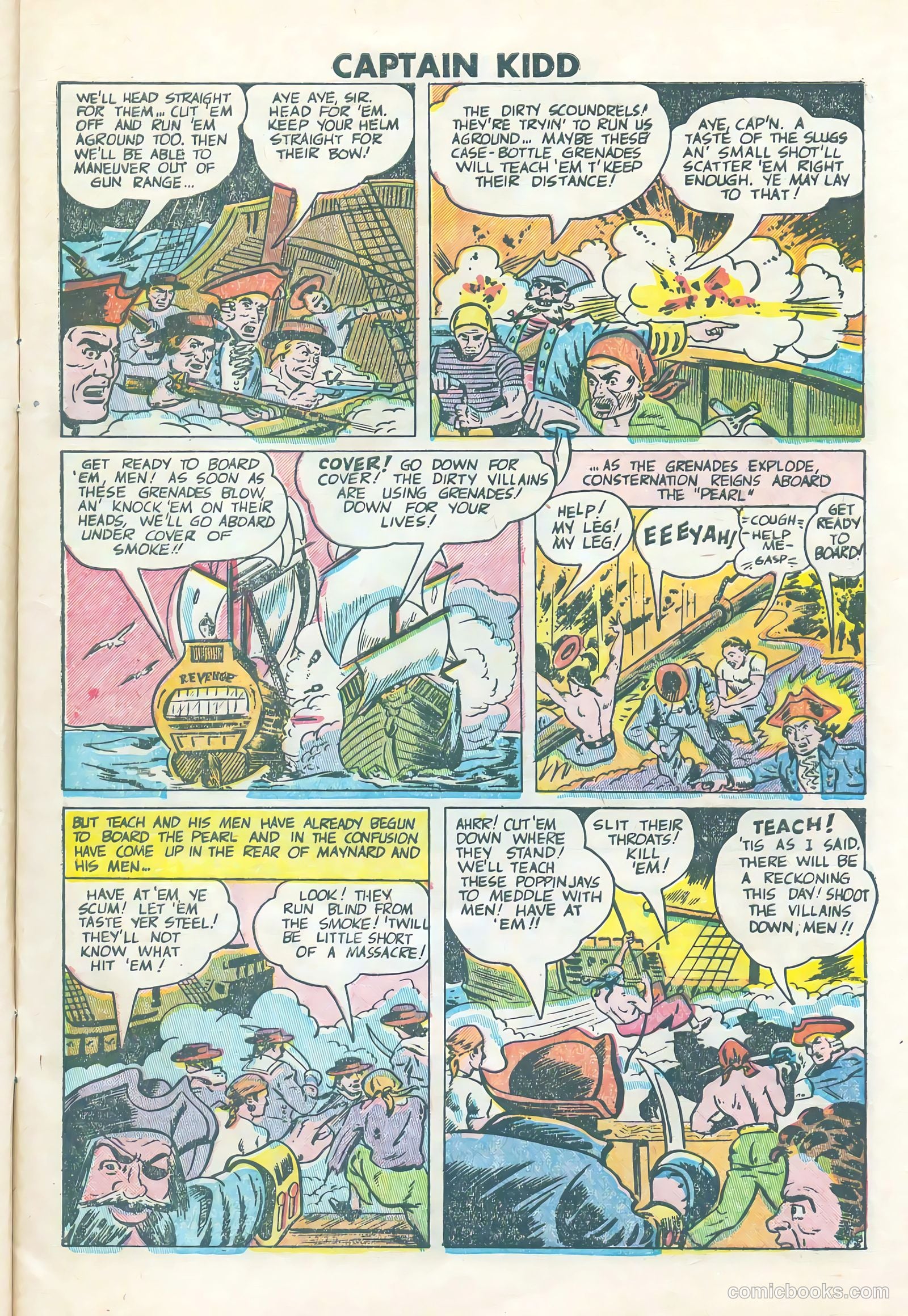 Captain Kidd #24 (1949) — page 9 of 36