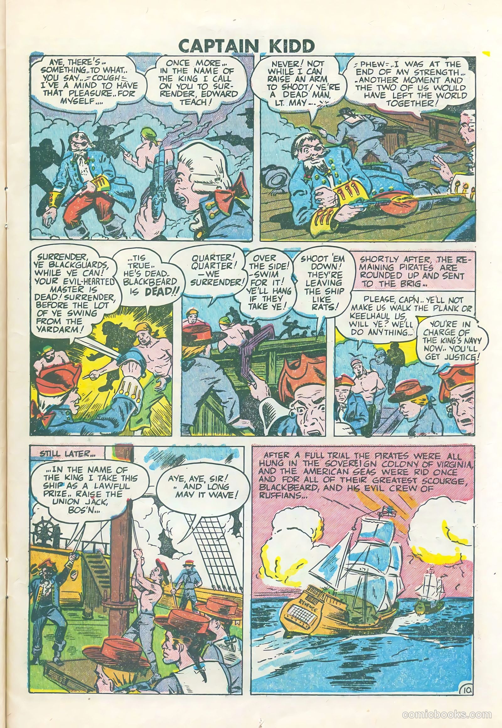 Captain Kidd #24 (1949) — page 11 of 36