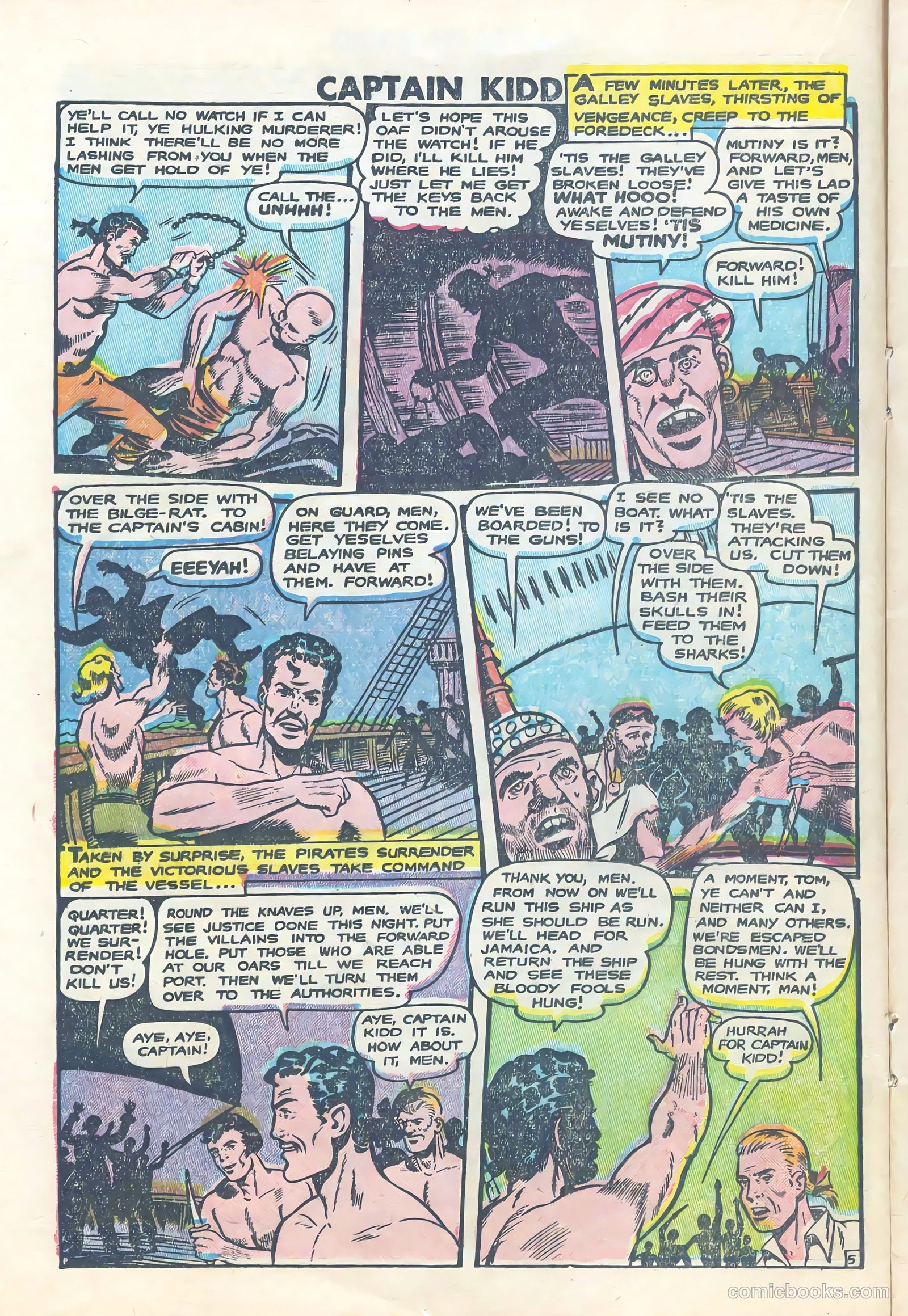 Captain Kidd #24 (1949) — page 16 of 36