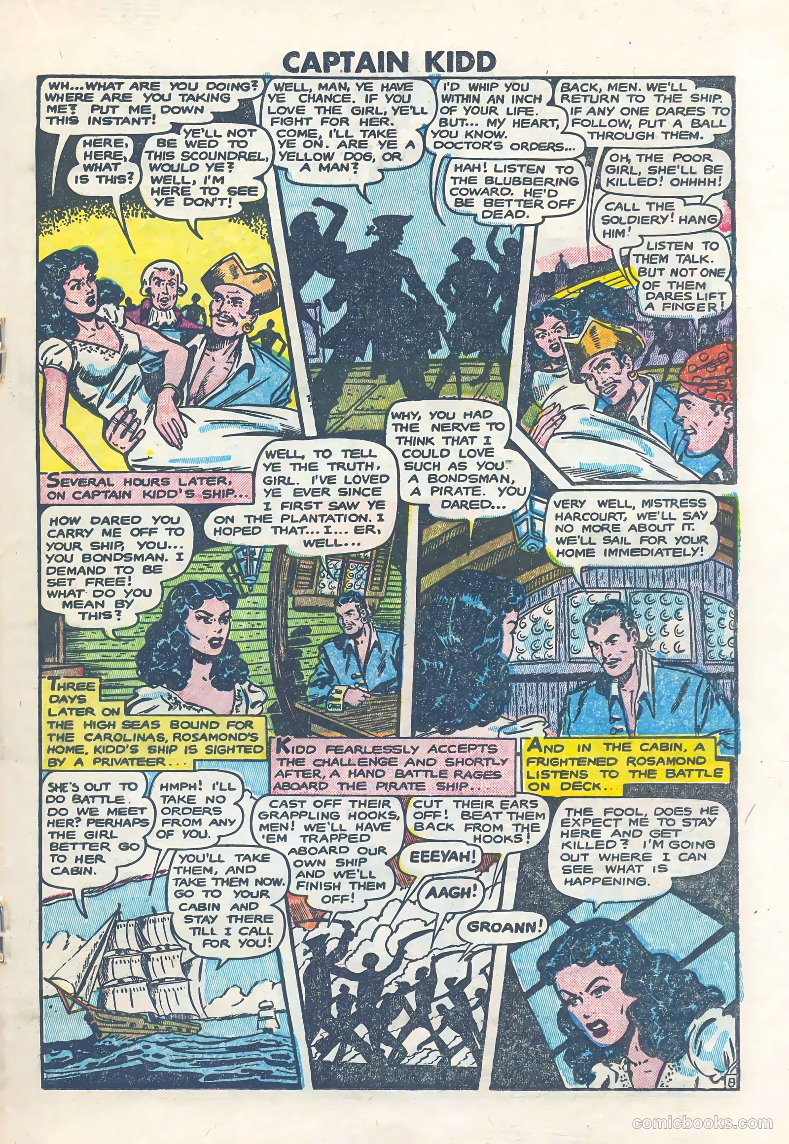 Captain Kidd #24 (1949) — page 19 of 36