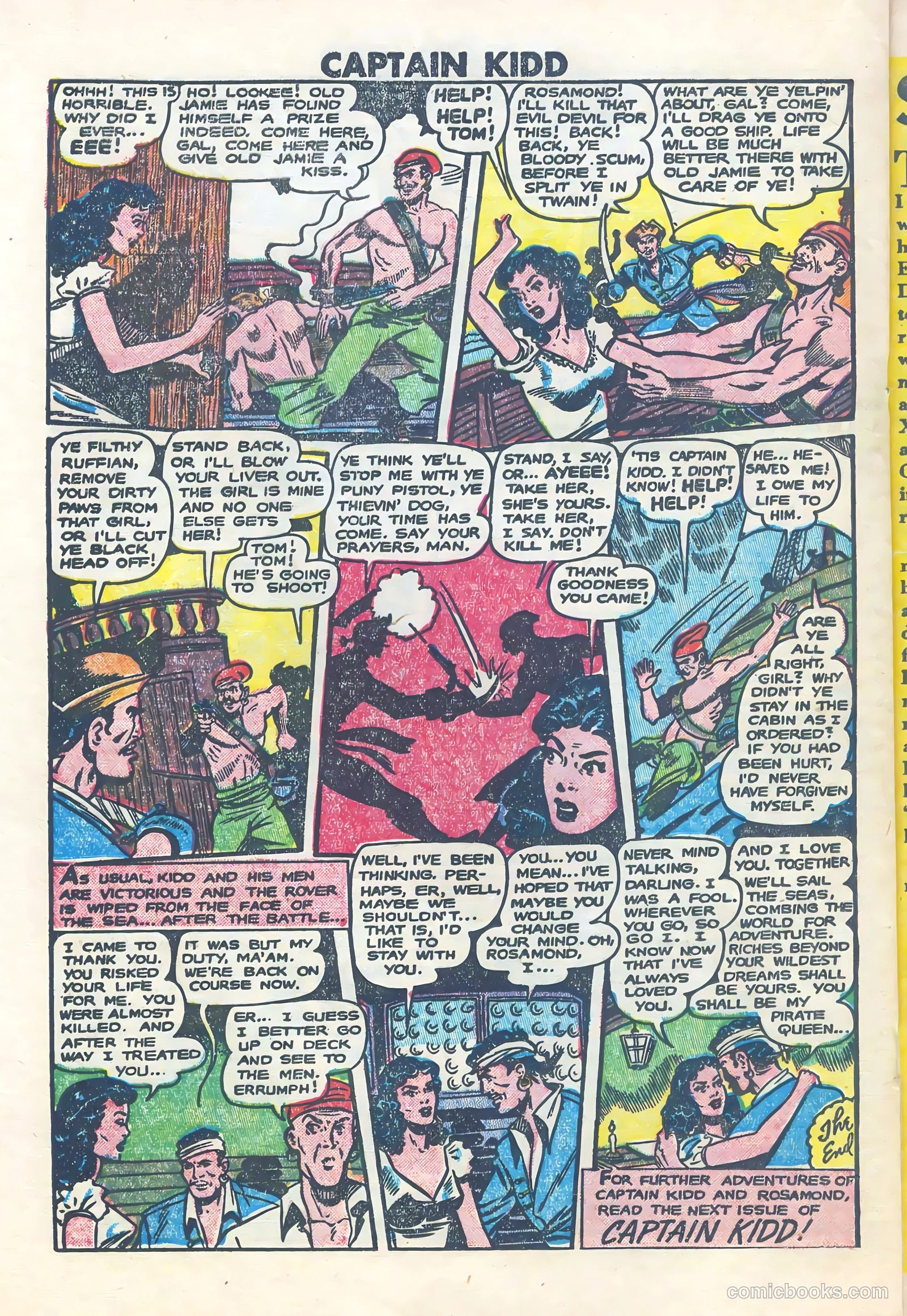Captain Kidd #24 (1949) — page 20 of 36