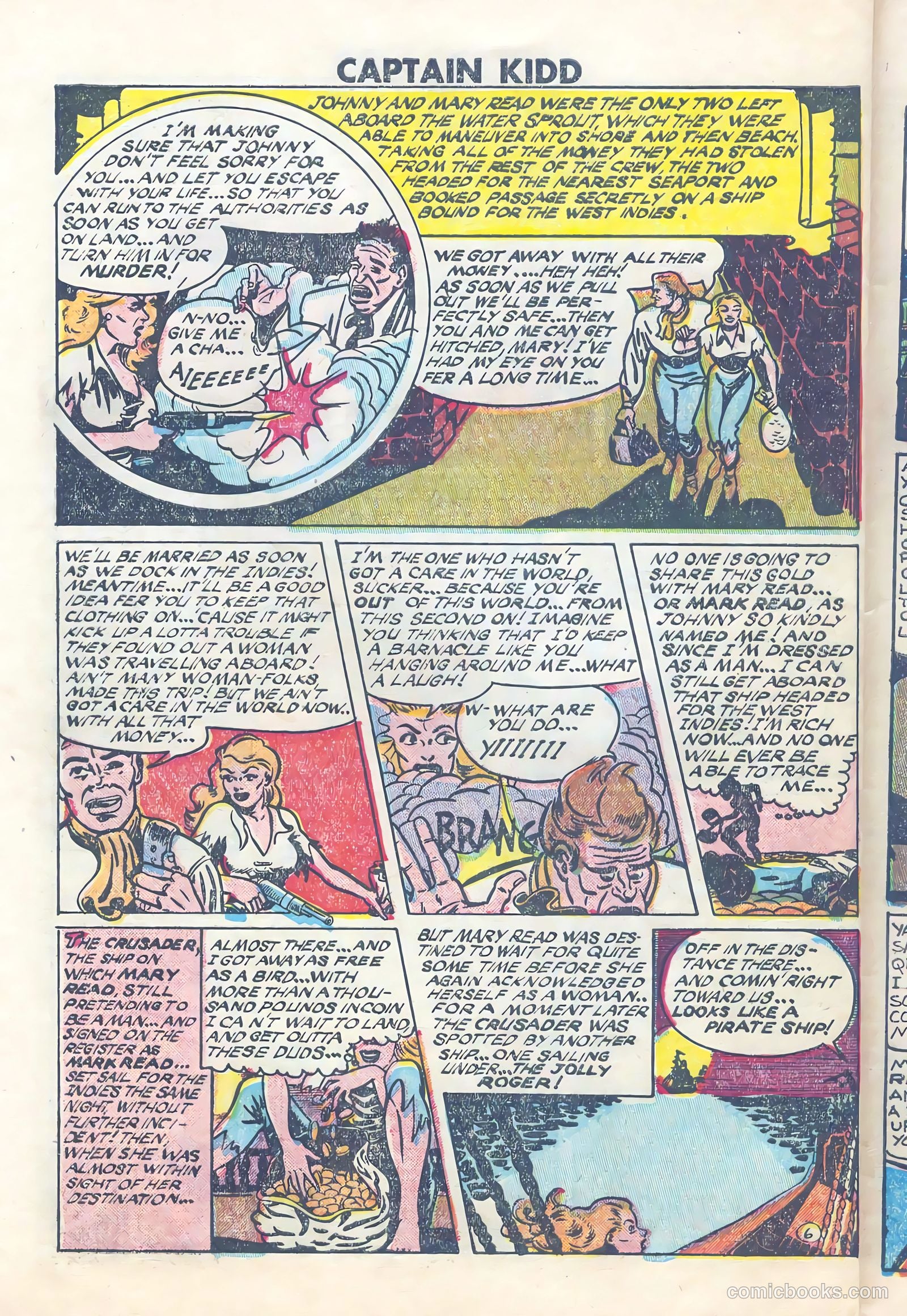 Captain Kidd #24 (1949) — page 28 of 36