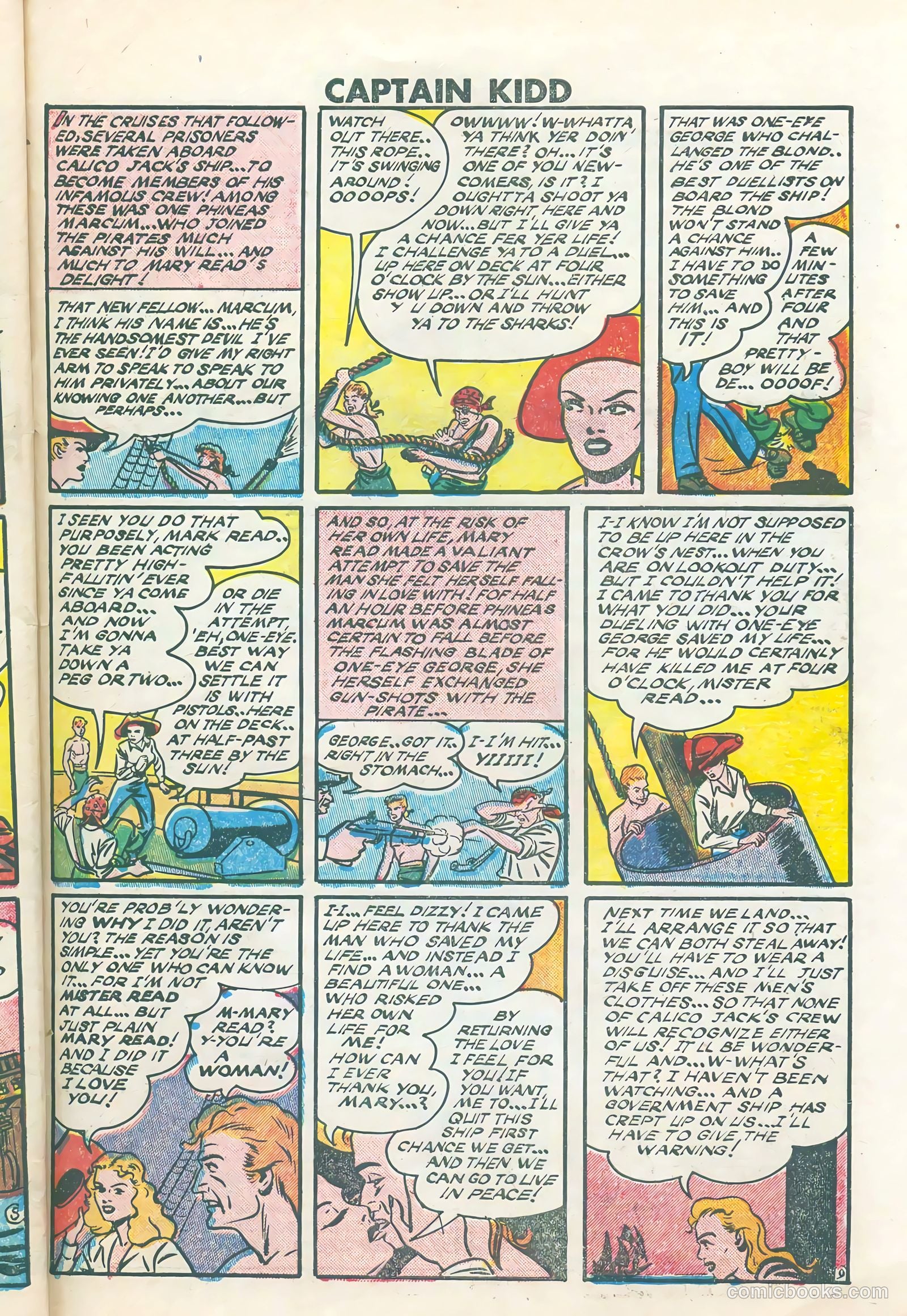 Captain Kidd #24 (1949) — page 31 of 36