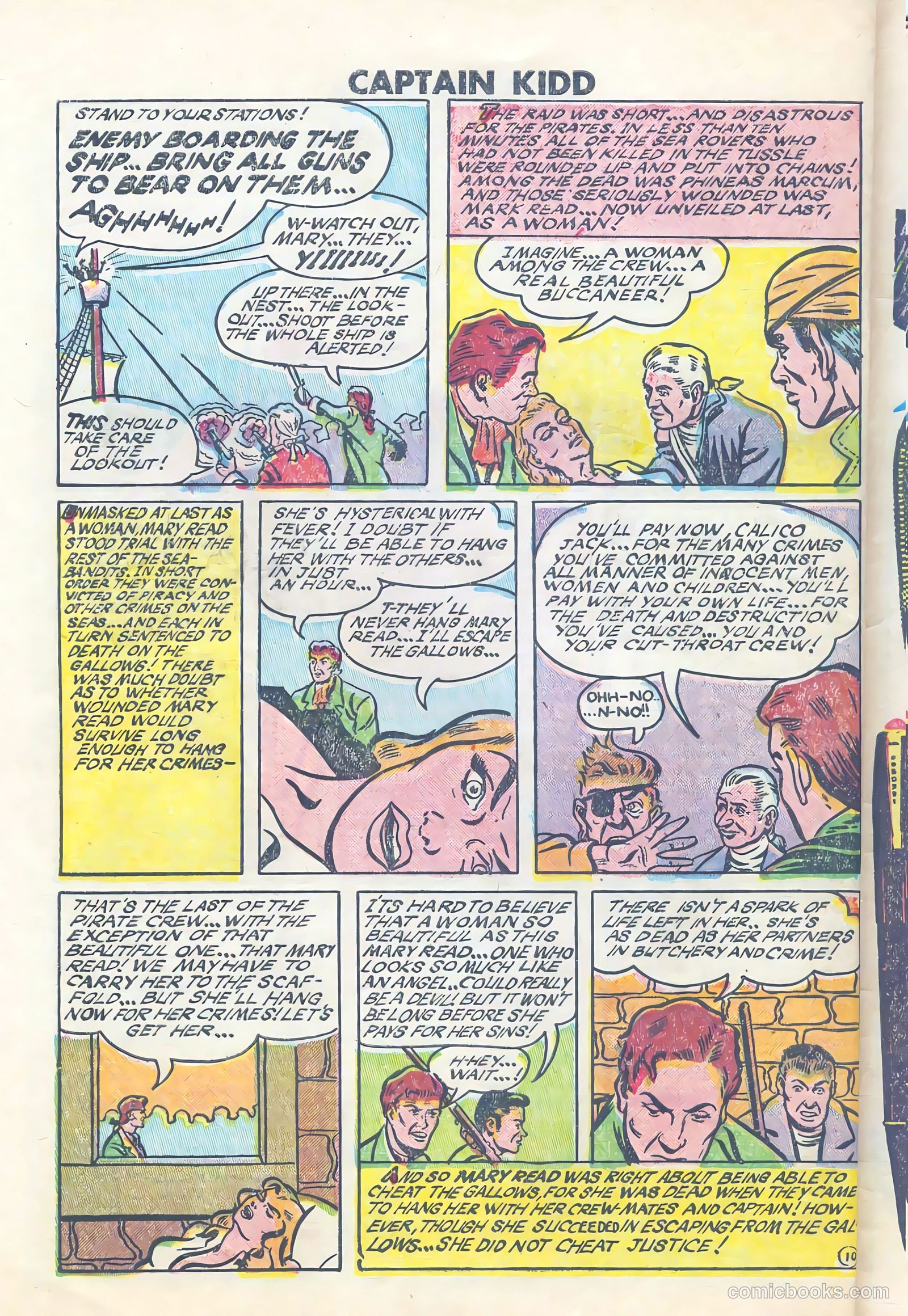 Captain Kidd #24 (1949) — page 32 of 36