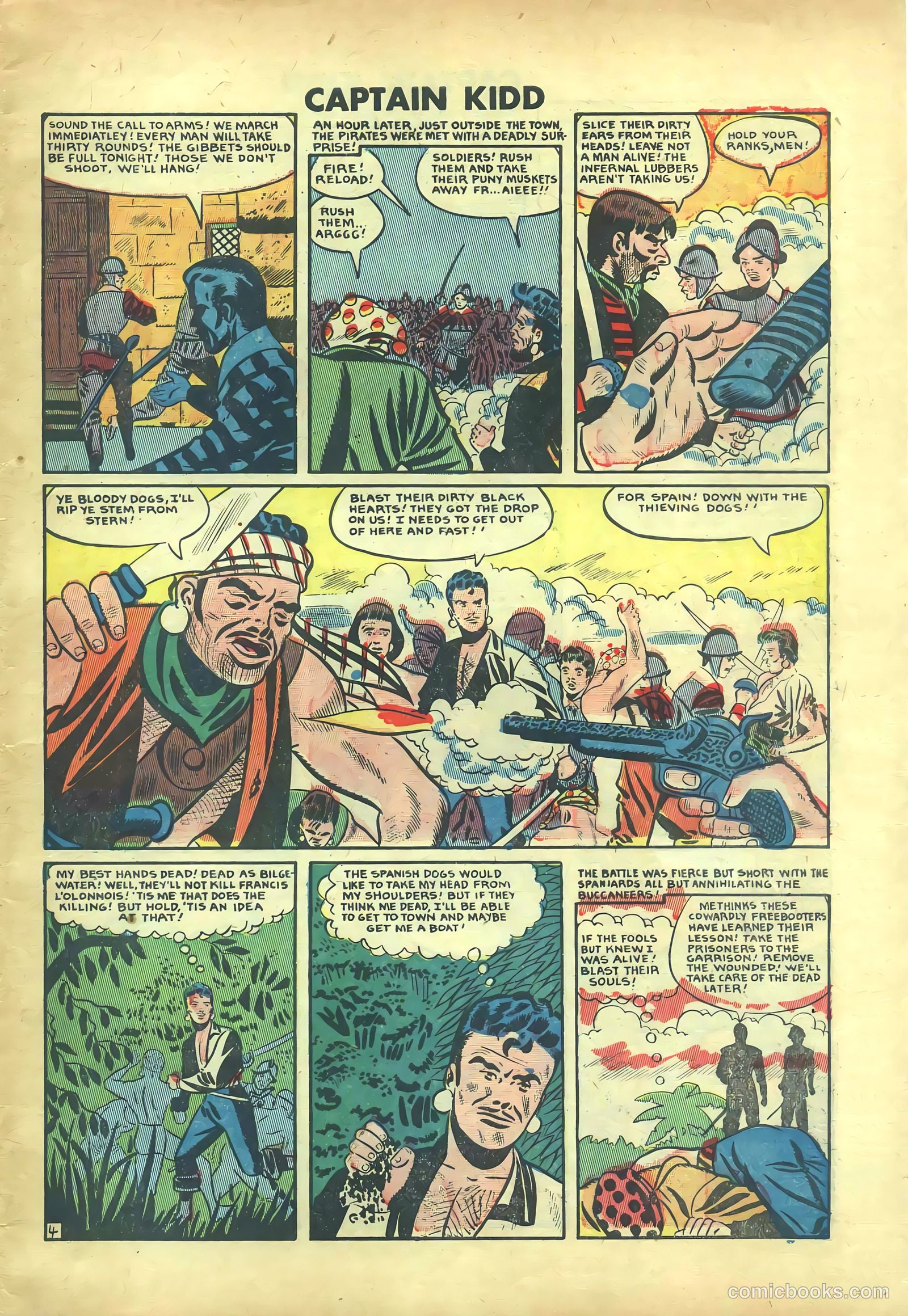 Captain Kidd #25 (1949) — page 5 of 36