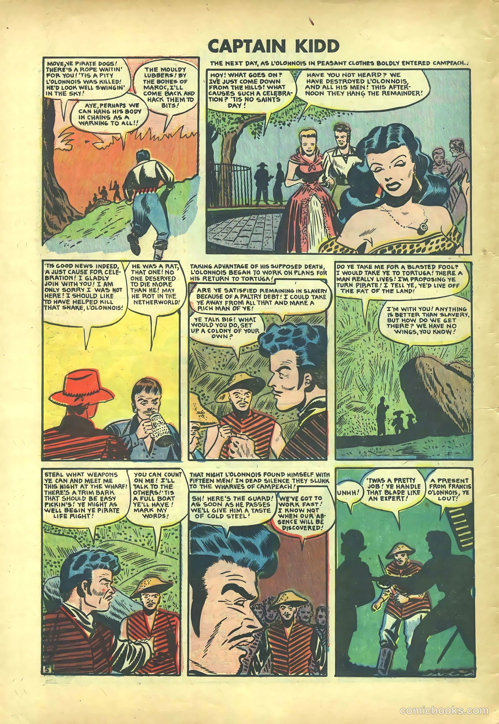 Captain Kidd #25 (1949) — page 6 of 36