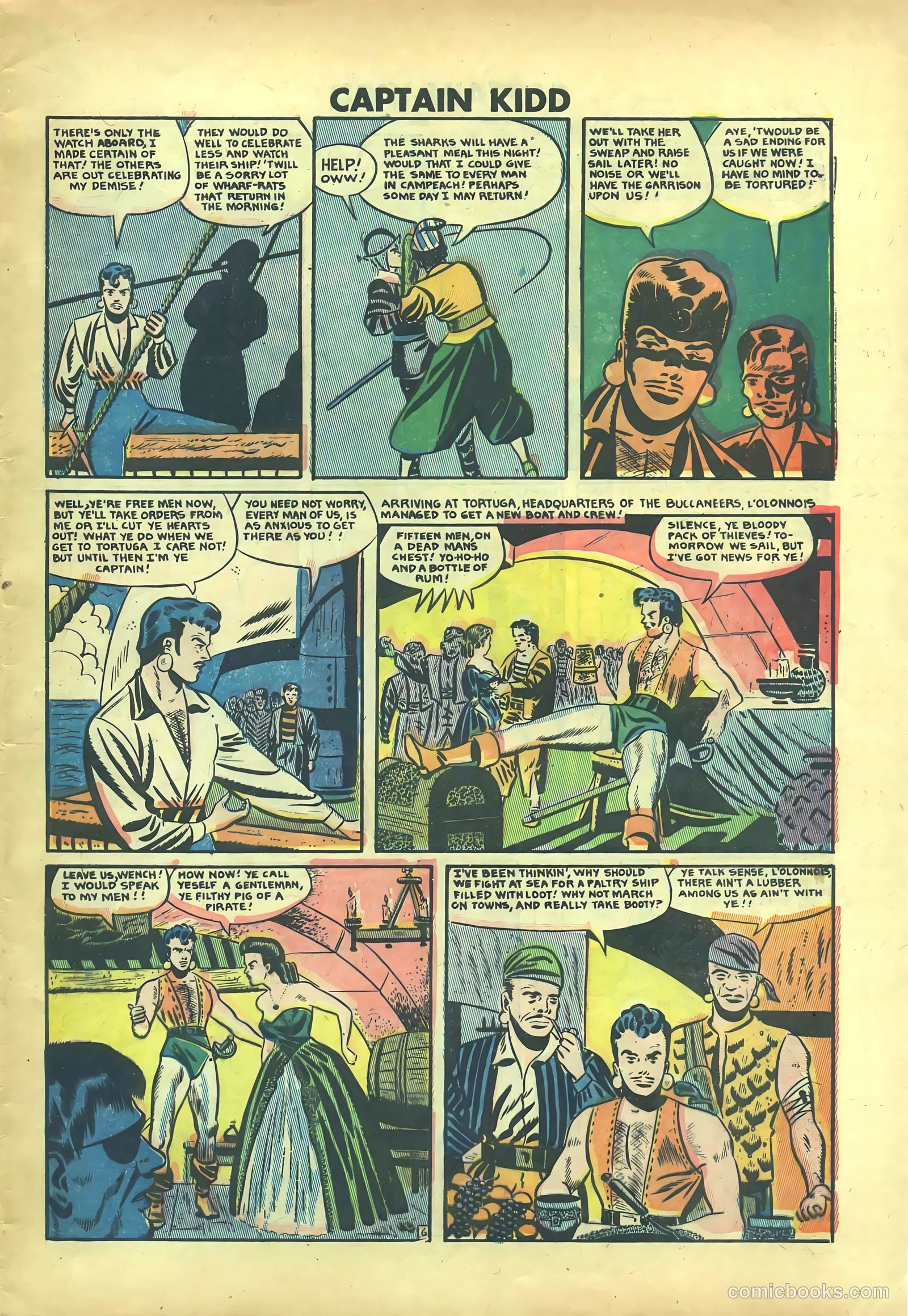Captain Kidd #25 (1949) — page 7 of 36