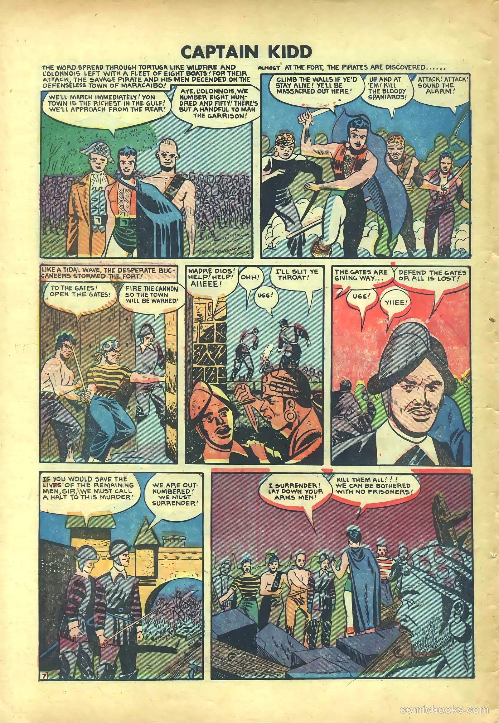 Captain Kidd #25 (1949) — page 8 of 36