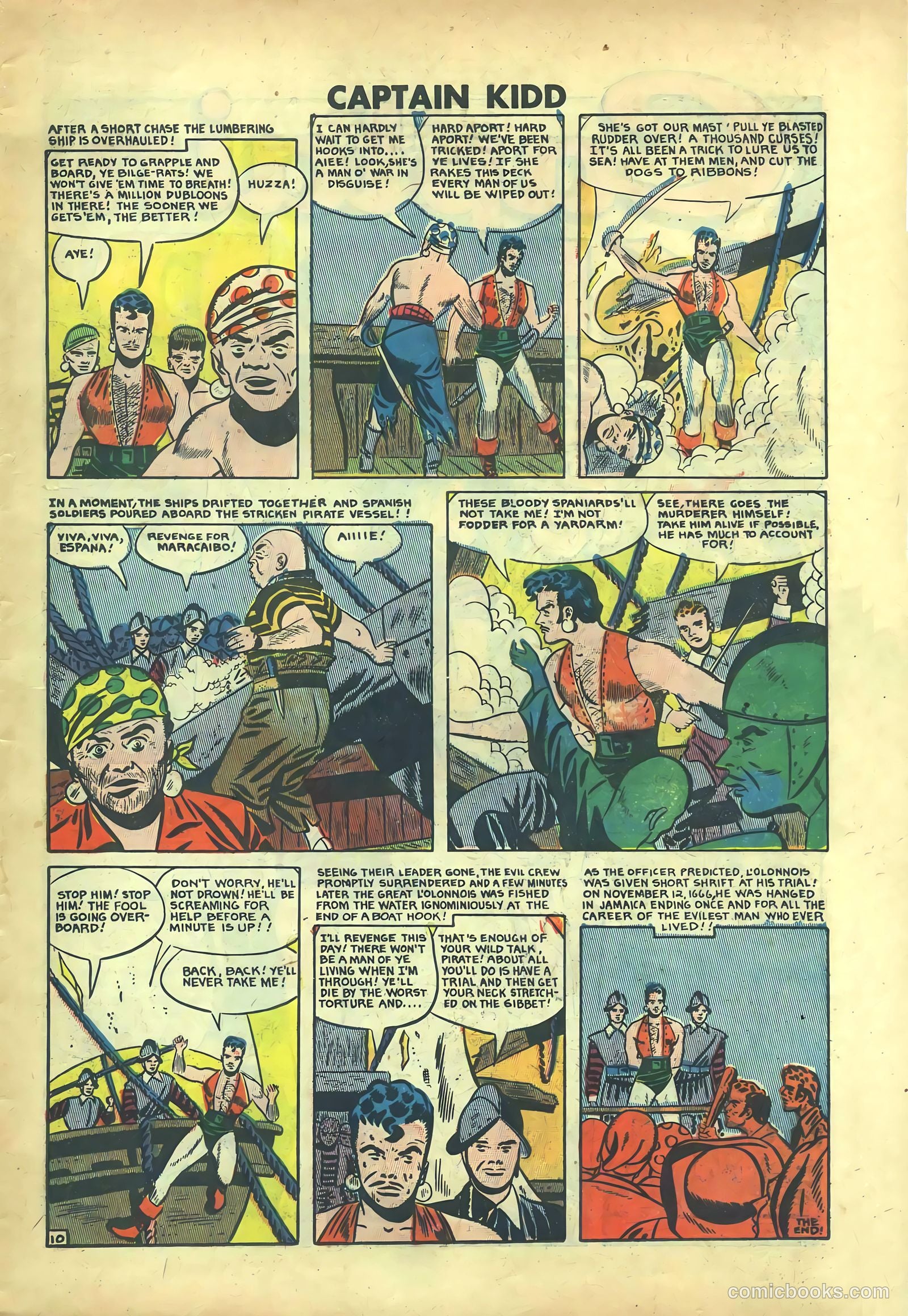 Captain Kidd #25 (1949) — page 11 of 36