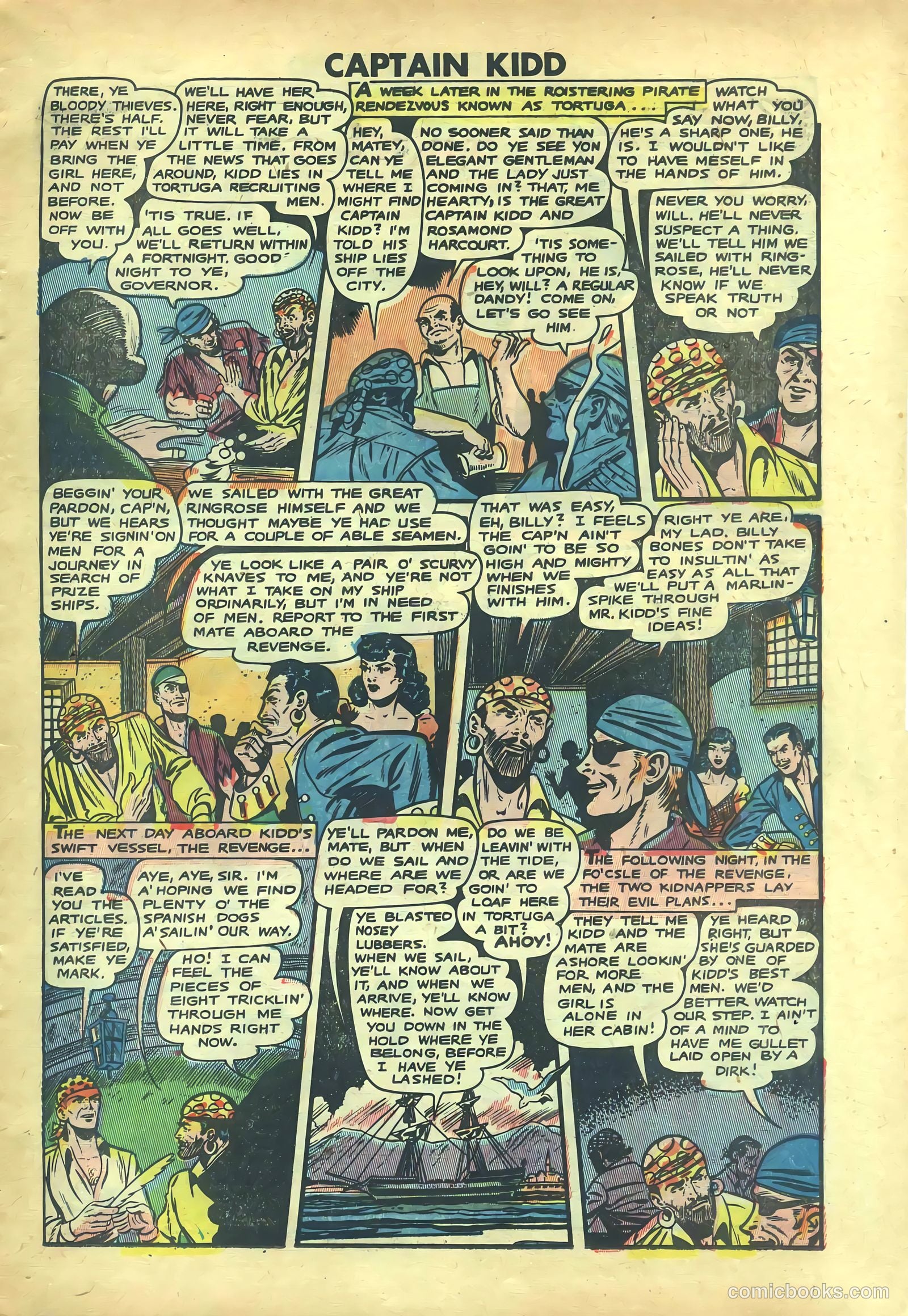 Captain Kidd #25 (1949) — page 13 of 36