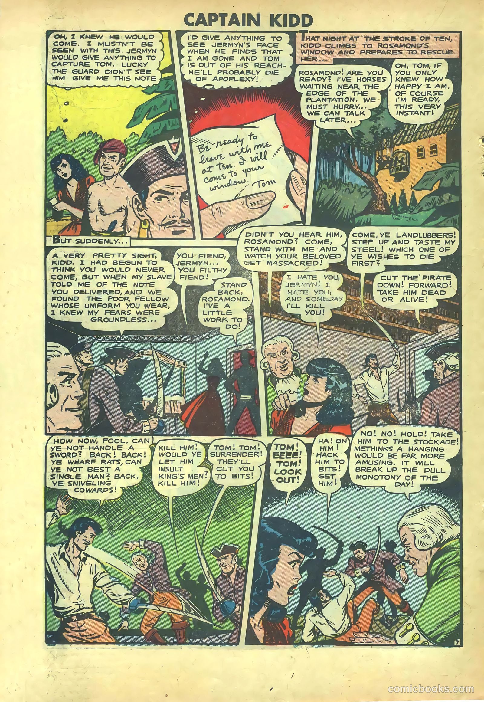 Captain Kidd #25 (1949) — page 18 of 36