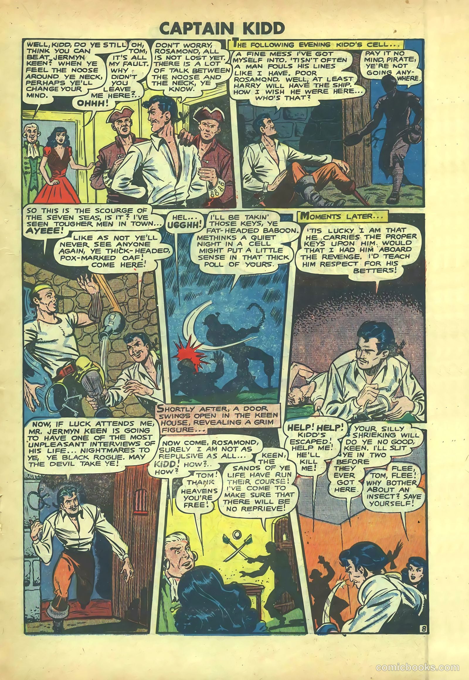 Captain Kidd #25 (1949) — page 19 of 36