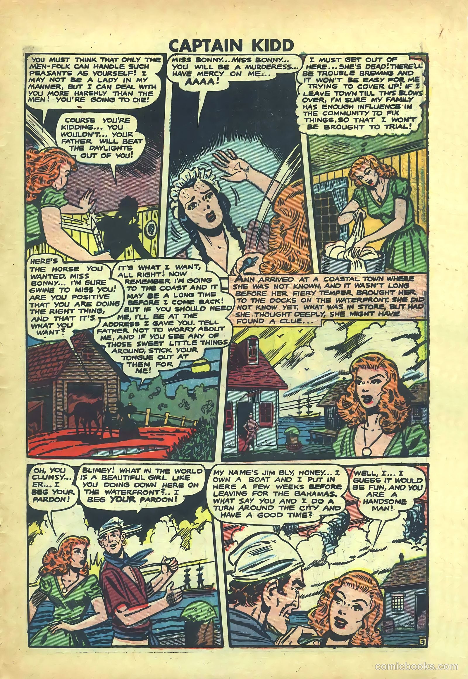 Captain Kidd #25 (1949) — page 25 of 36