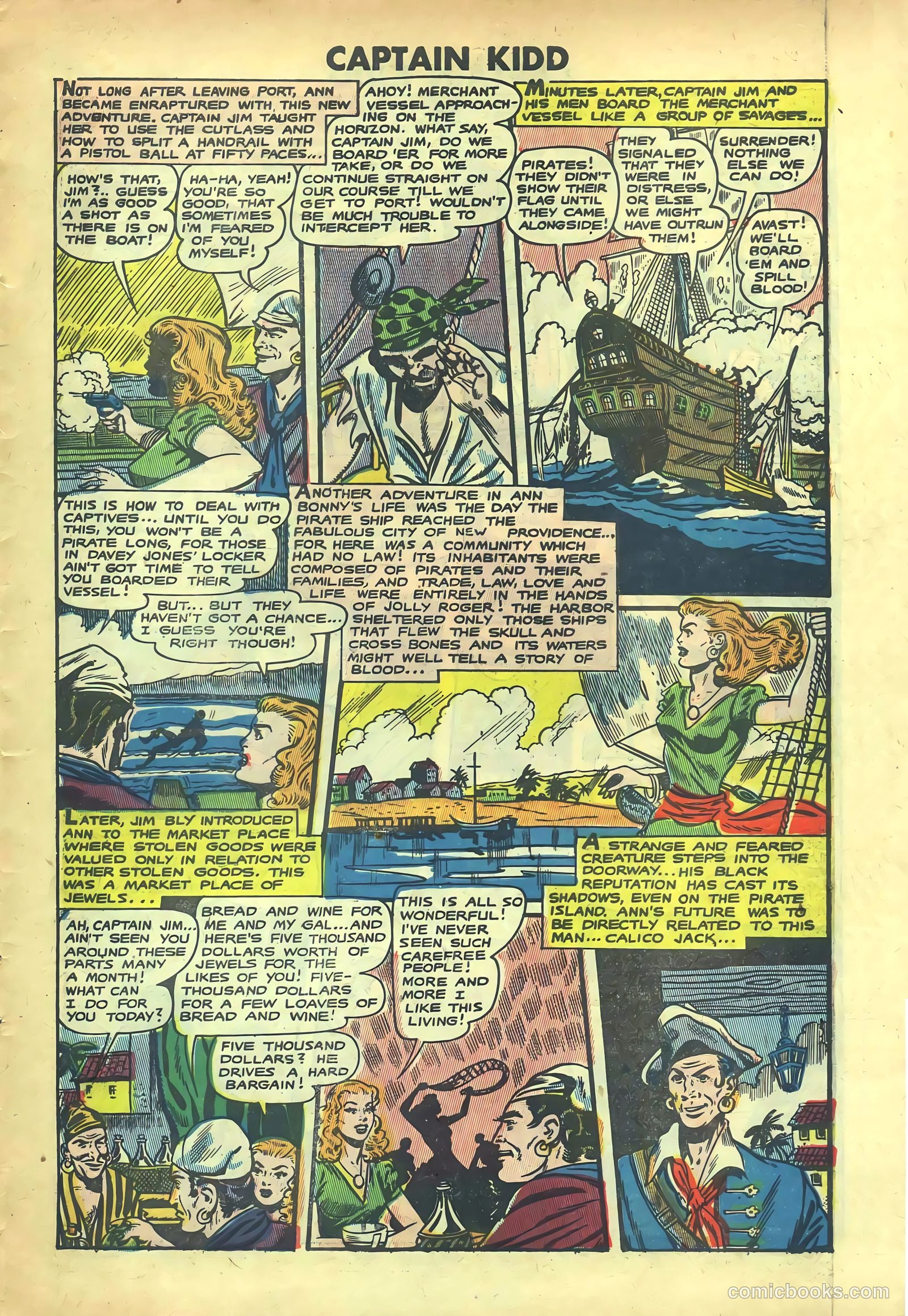 Captain Kidd #25 (1949) — page 27 of 36