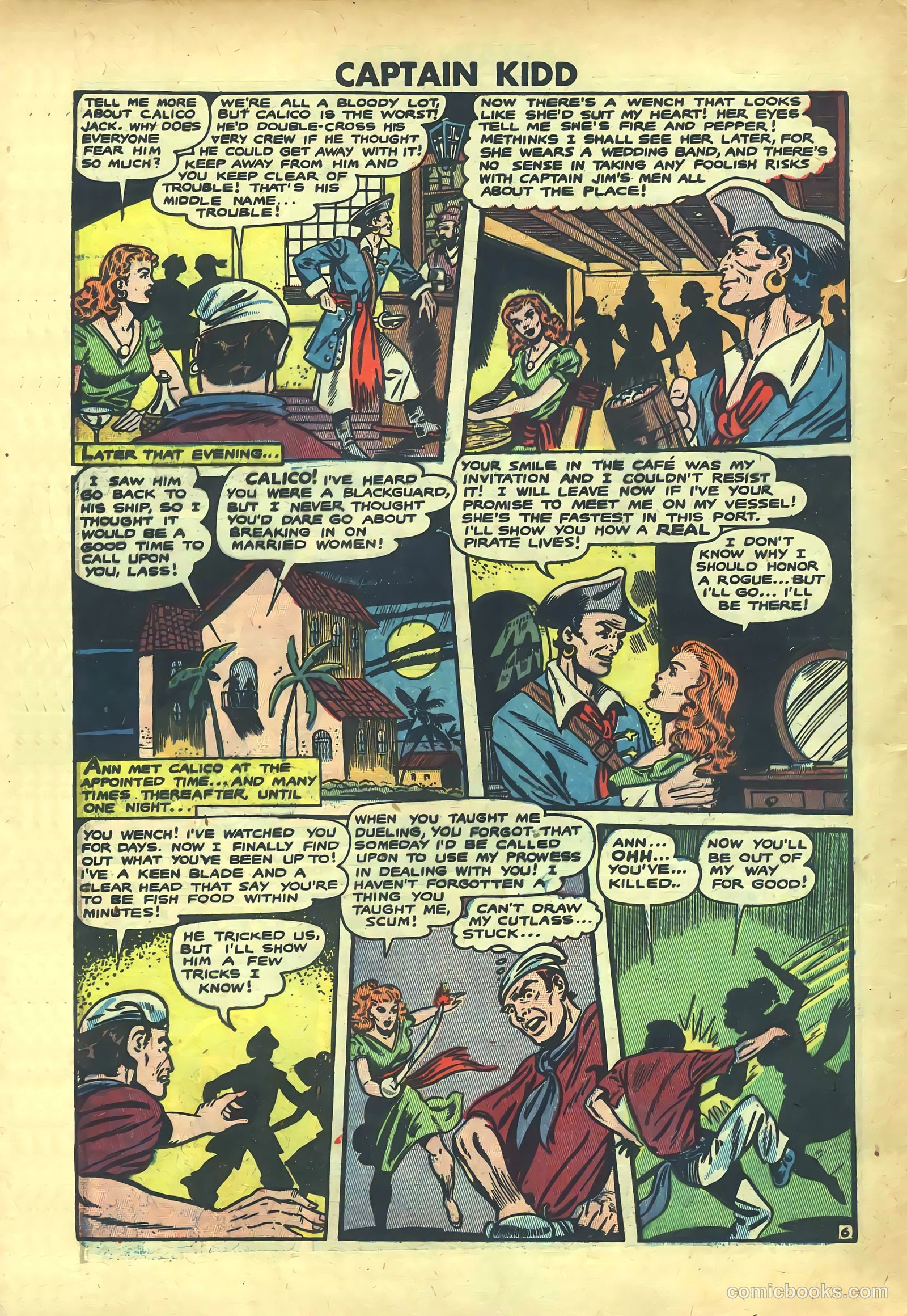 Captain Kidd #25 (1949) — page 28 of 36