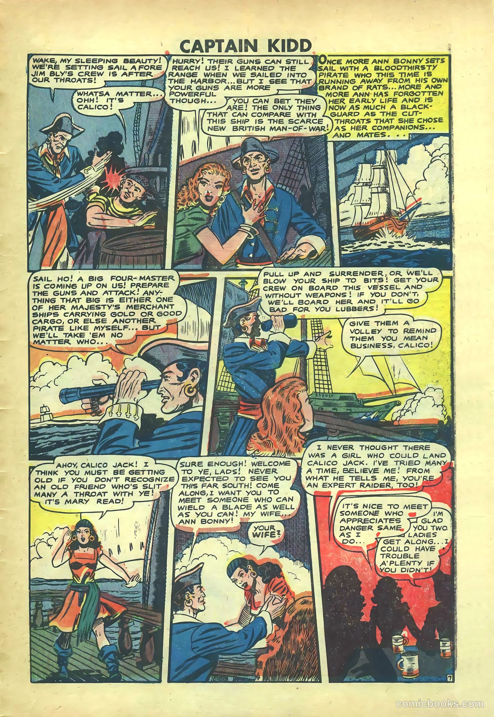 Captain Kidd #25 (1949) — page 29 of 36