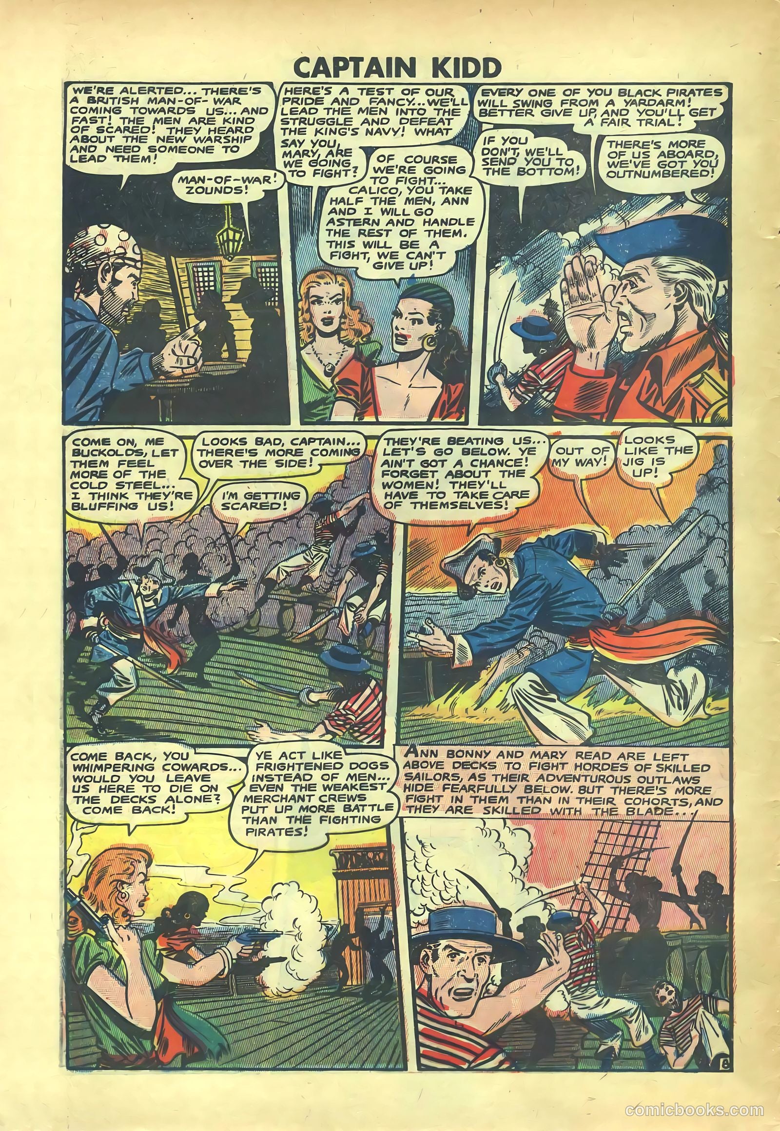 Captain Kidd #25 (1949) — page 30 of 36