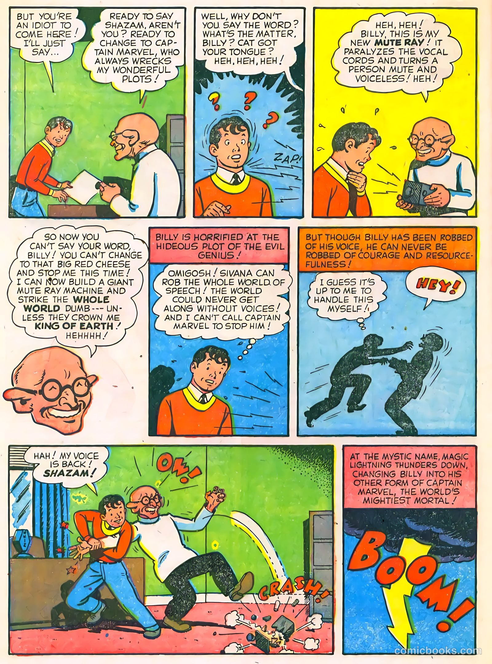 Captain Marvel Adventures #130 (1952) — page 4 of 36