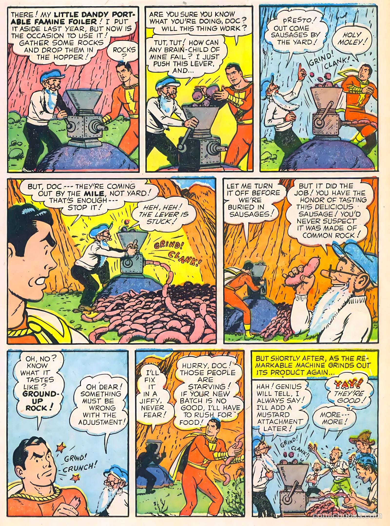 Captain Marvel Adventures #130 (1952) — page 21 of 36