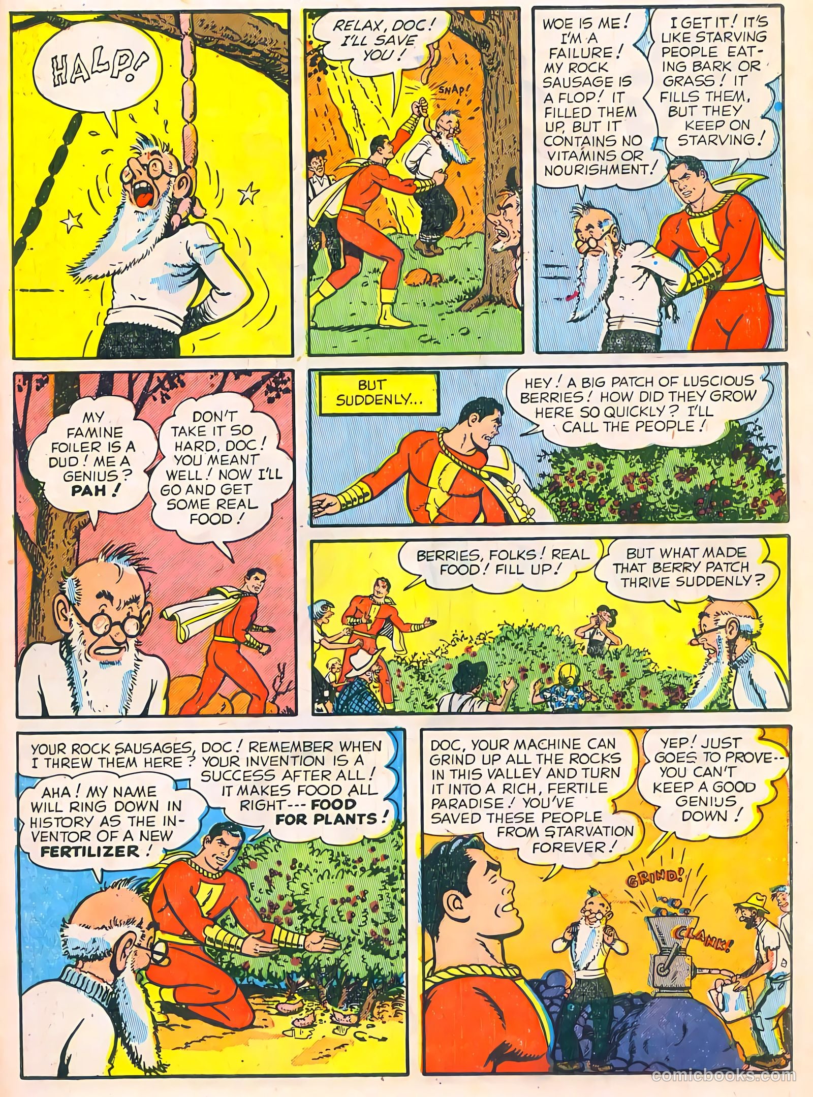 Captain Marvel Adventures #130 (1952) — page 23 of 36