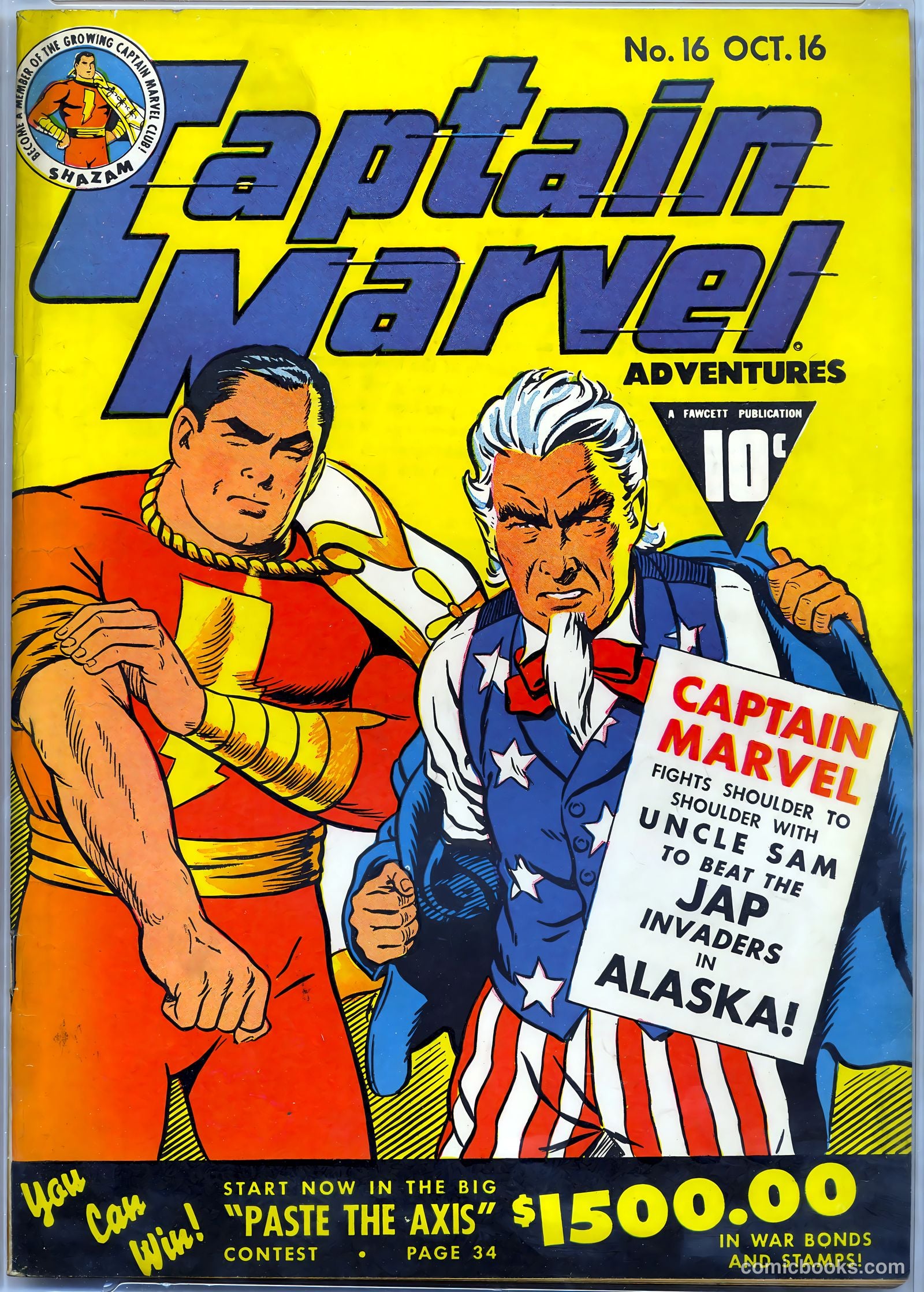 Captain Marvel Adventures #16