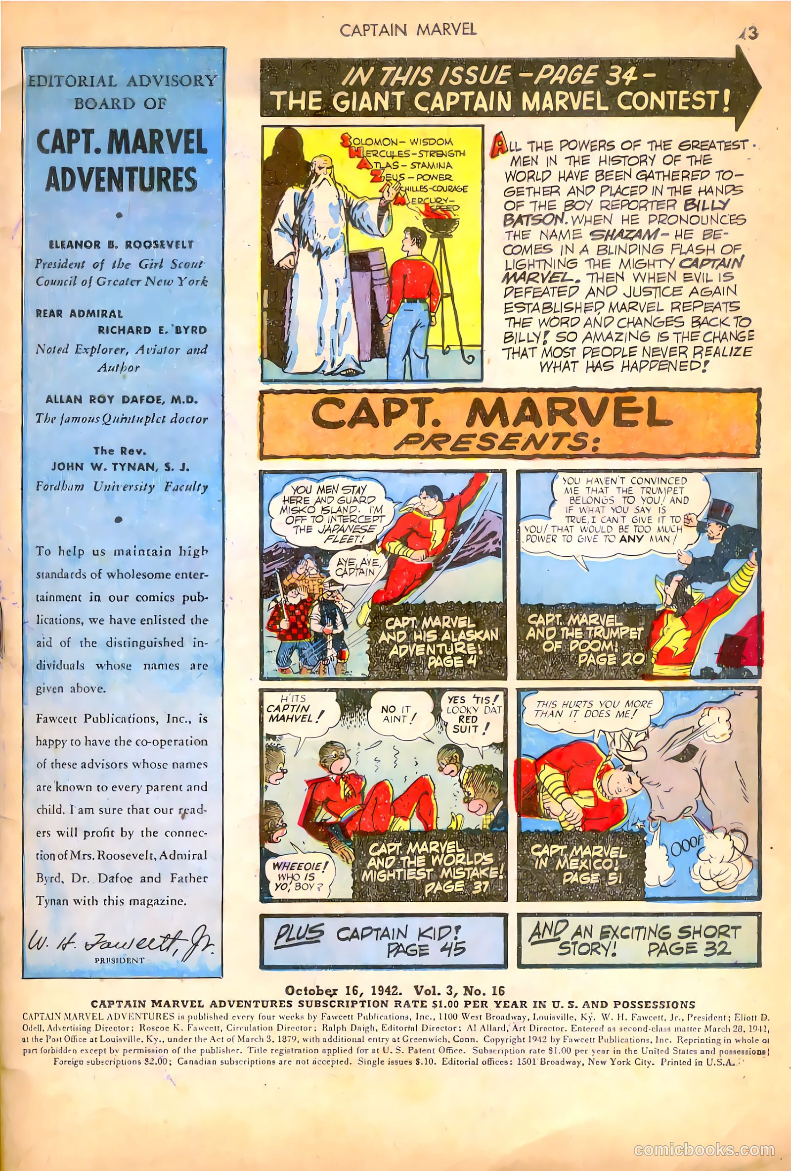 Captain Marvel Adventures #16 (1942) — page 4 of 70