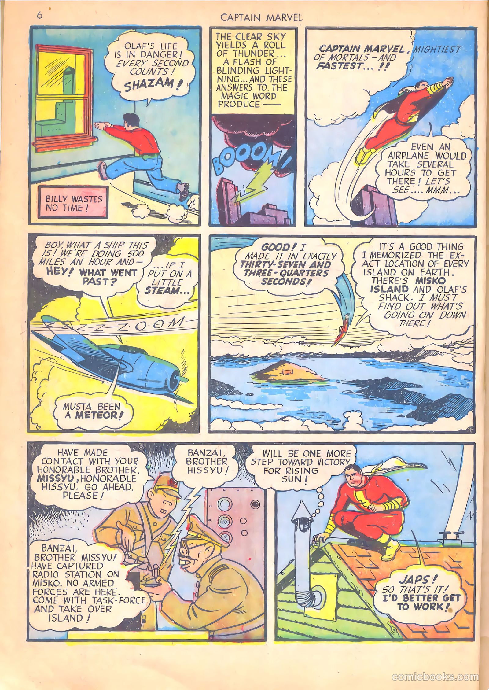 Captain Marvel Adventures #16 (1942) — page 7 of 70