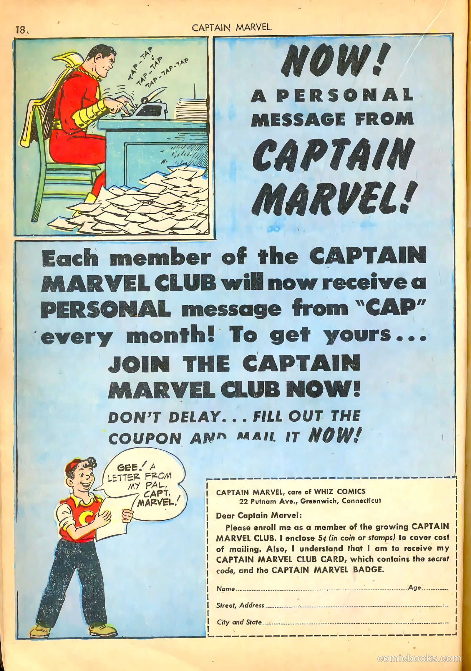 Captain Marvel Adventures #16 (1942) — page 19 of 70