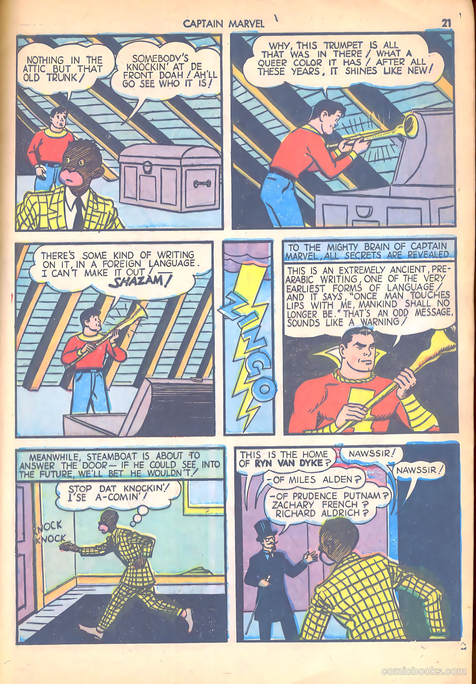 Captain Marvel Adventures #16 (1942) — page 22 of 70