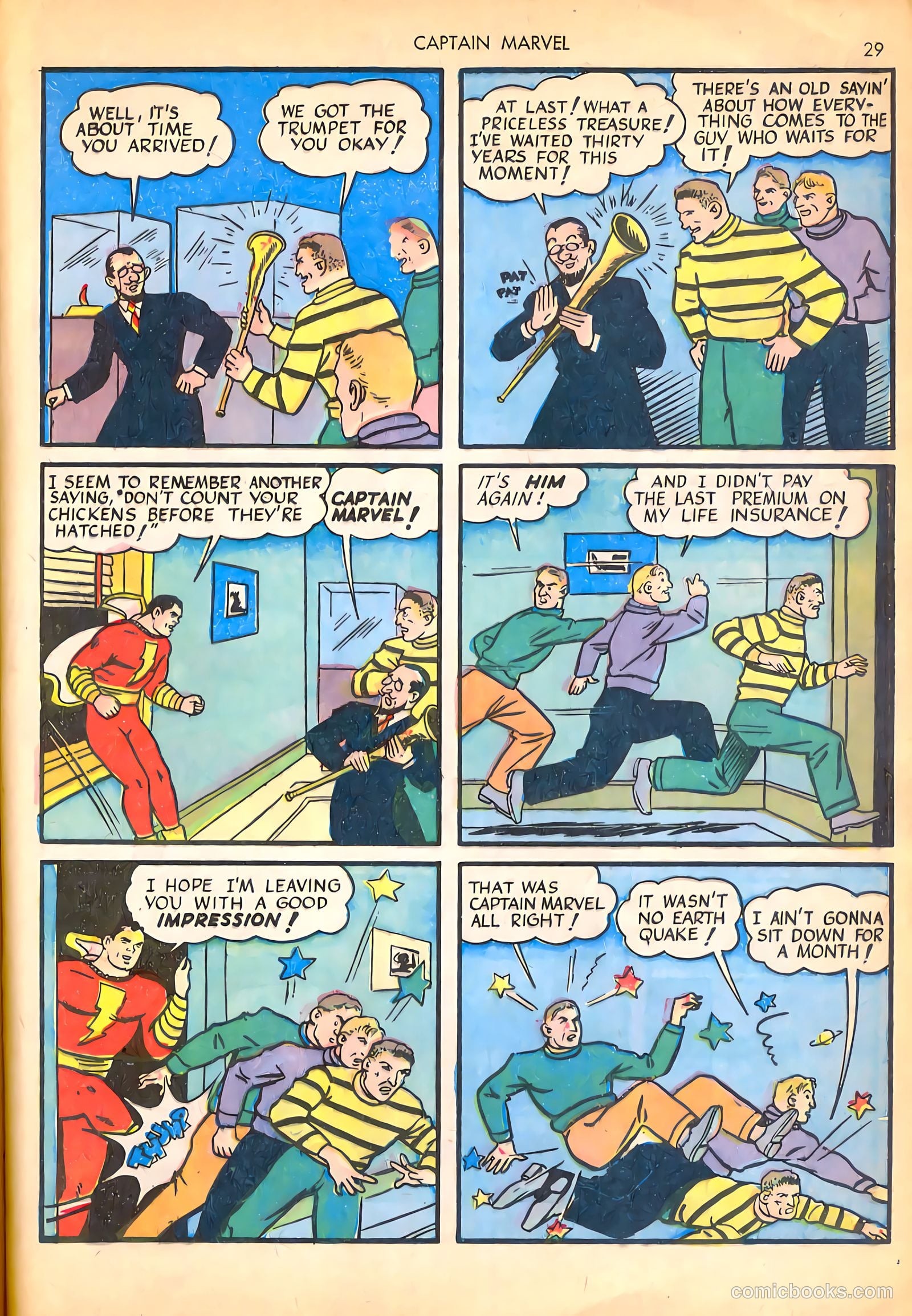 Captain Marvel Adventures #16 (1942) — page 30 of 70