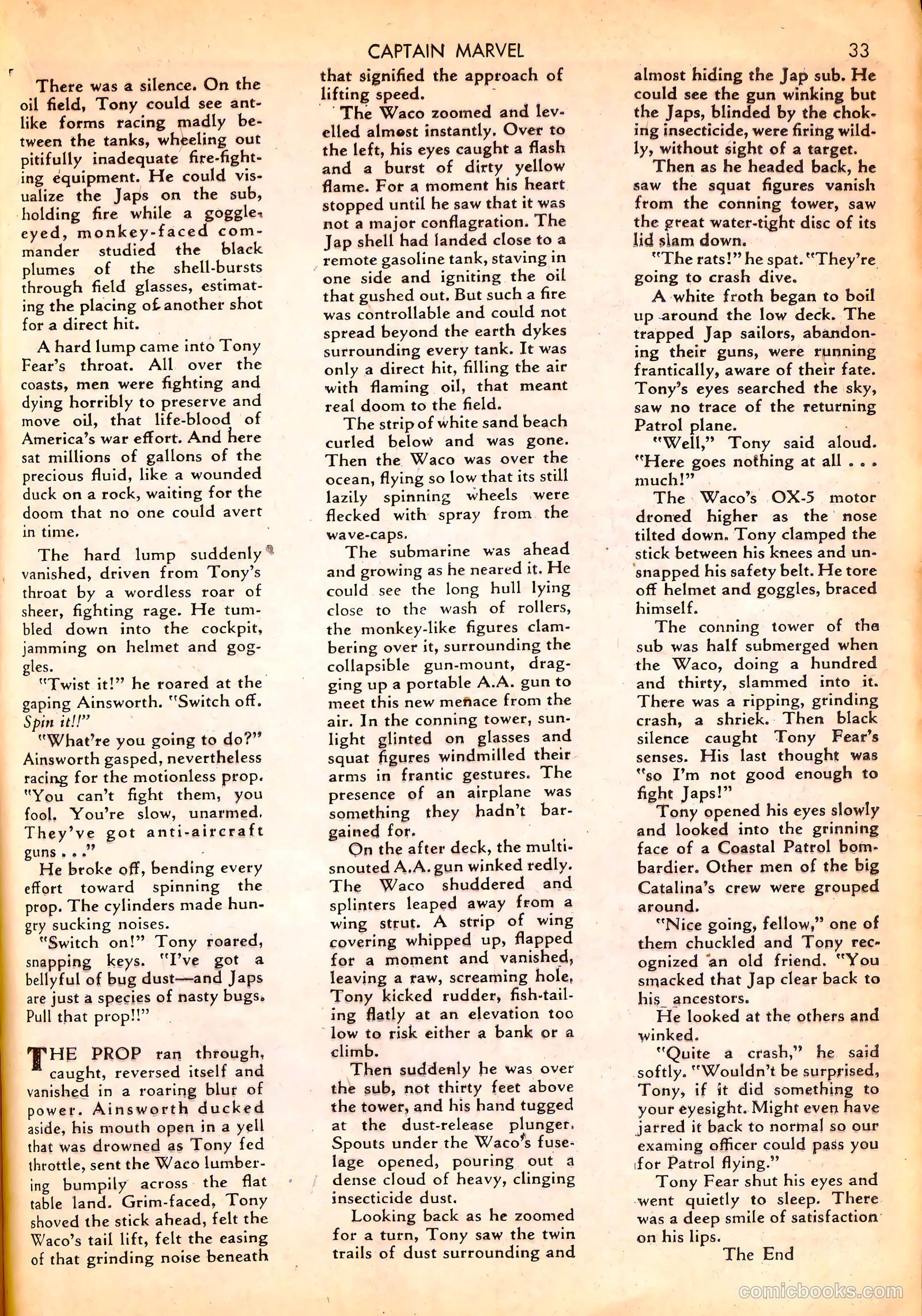 Captain Marvel Adventures #16 (1942) — page 34 of 70