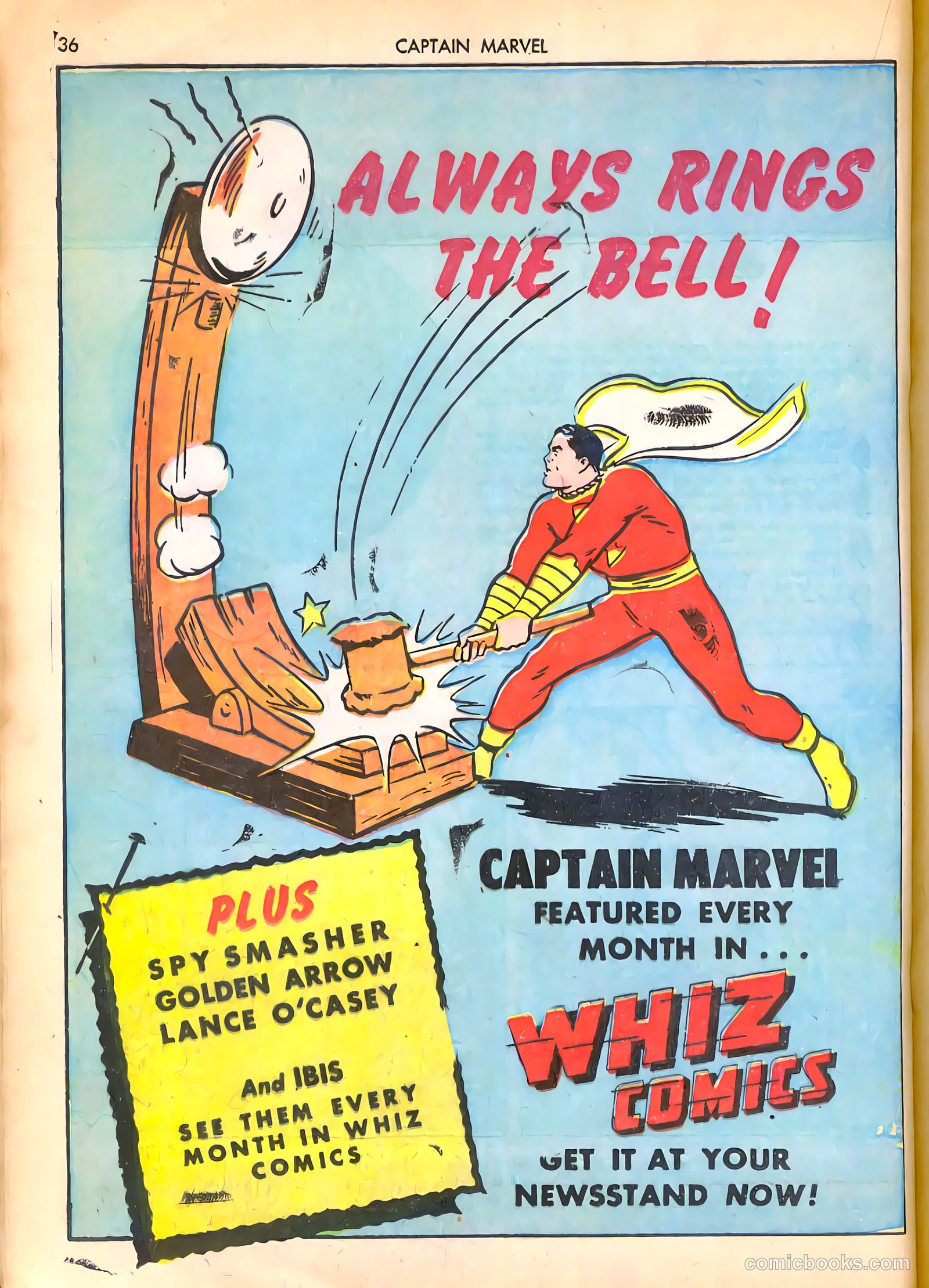 Captain Marvel Adventures #16 (1942) — page 37 of 70
