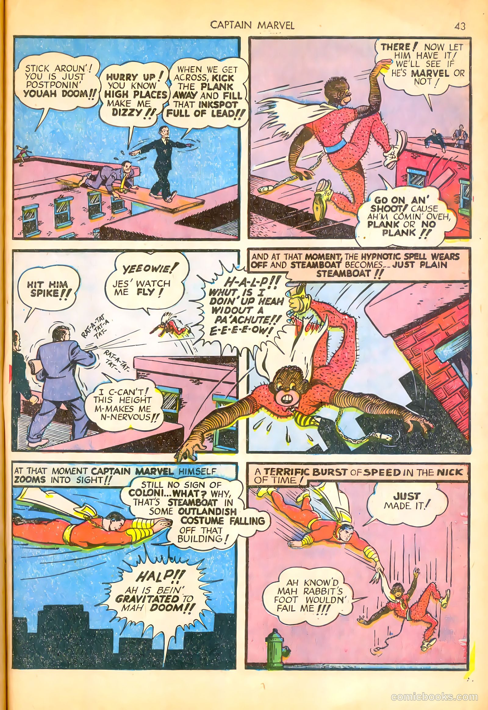 Captain Marvel Adventures #16 (1942) — page 44 of 70