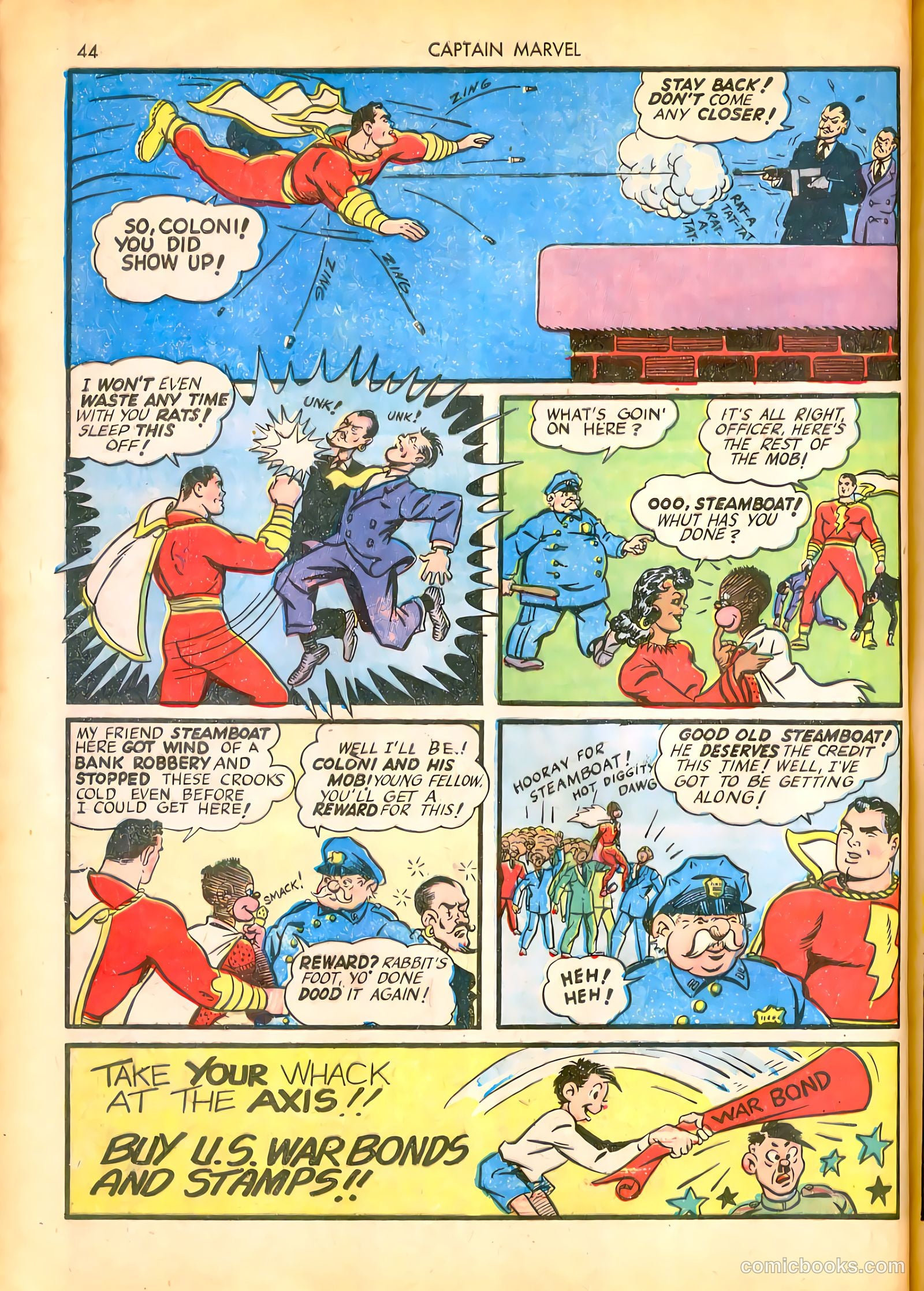 Captain Marvel Adventures #16 (1942) — page 45 of 70