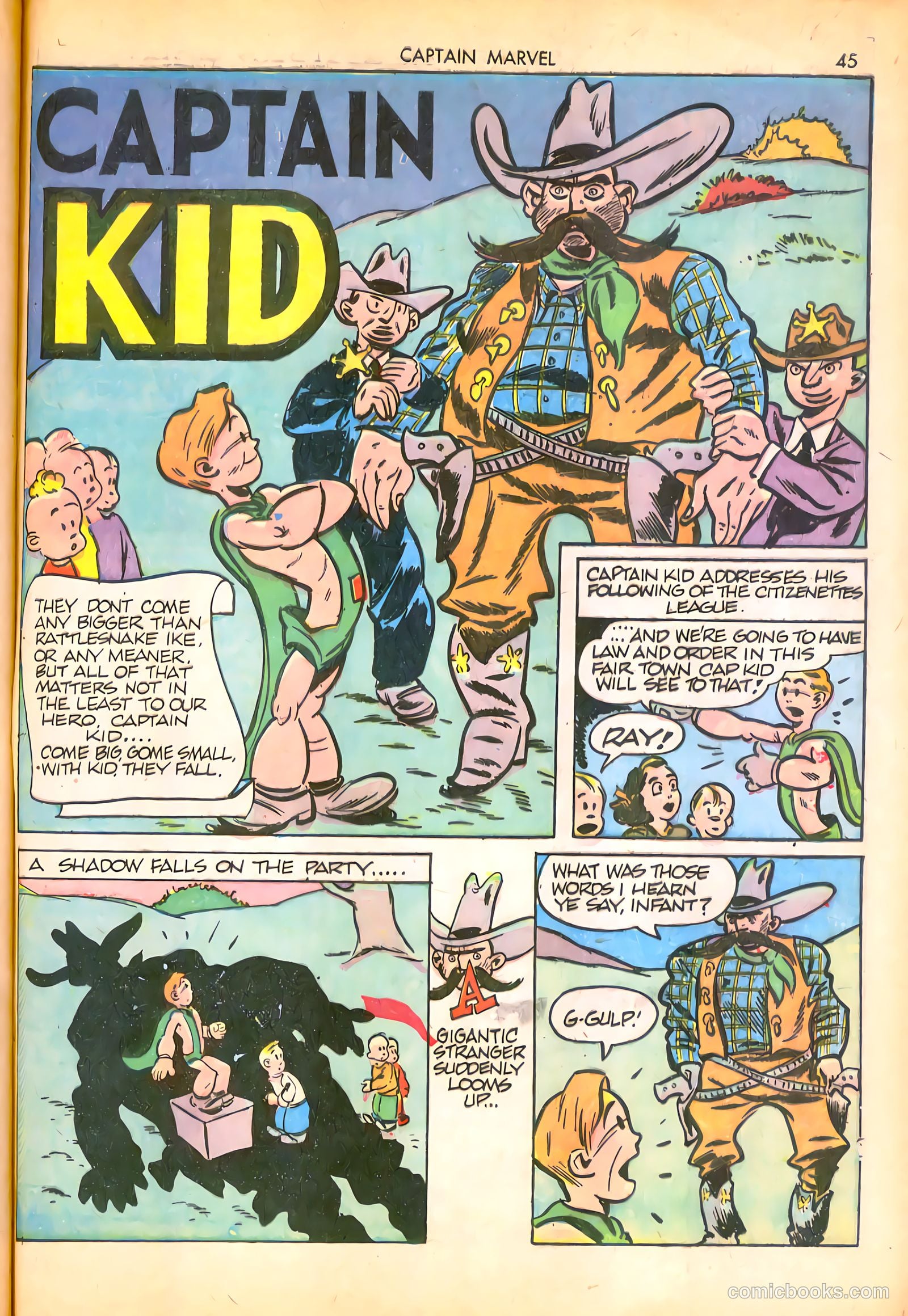 Captain Marvel Adventures #16 (1942) — page 46 of 70