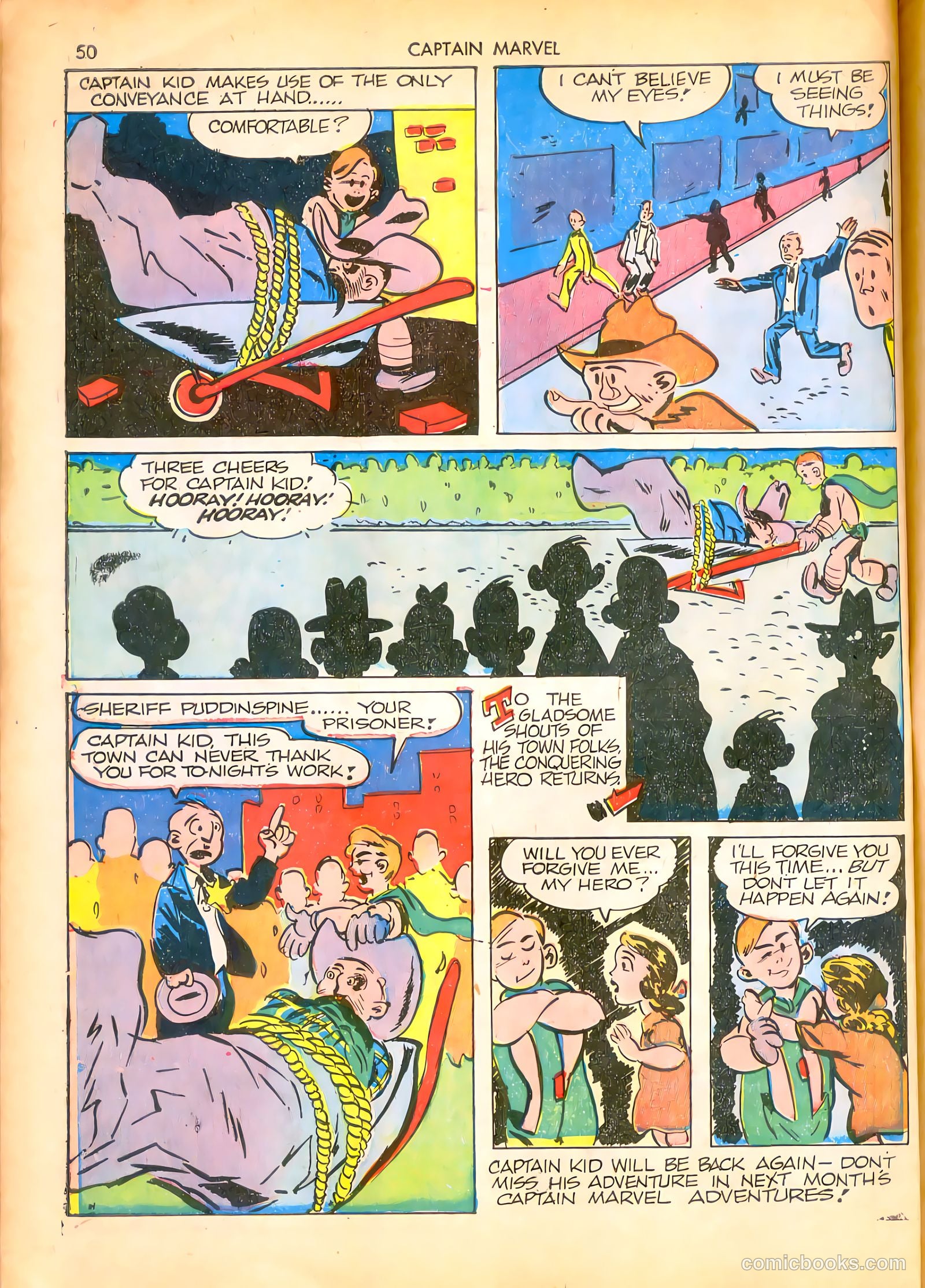 Captain Marvel Adventures #16 (1942) — page 51 of 70