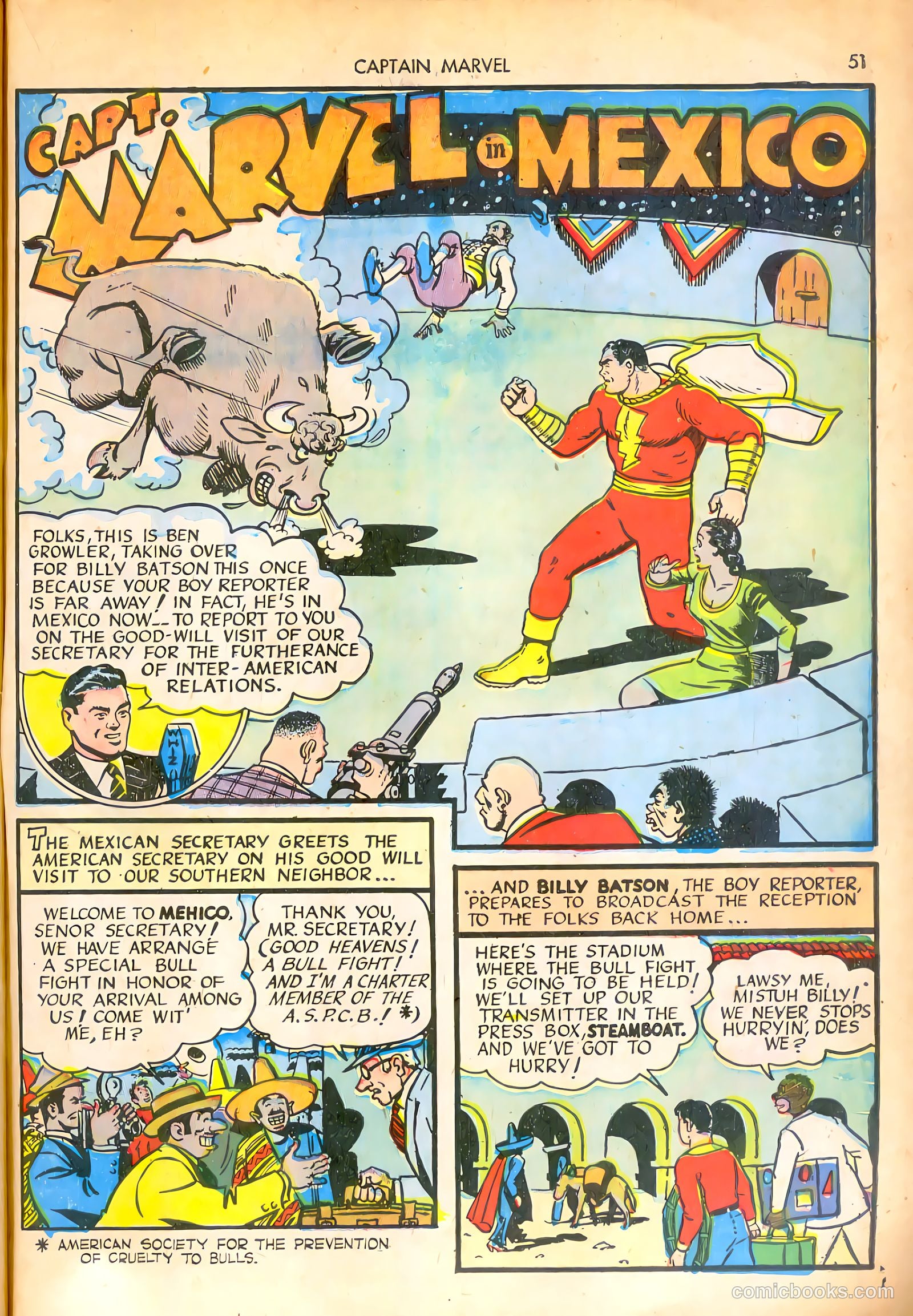 Captain Marvel Adventures #16 (1942) — page 52 of 70