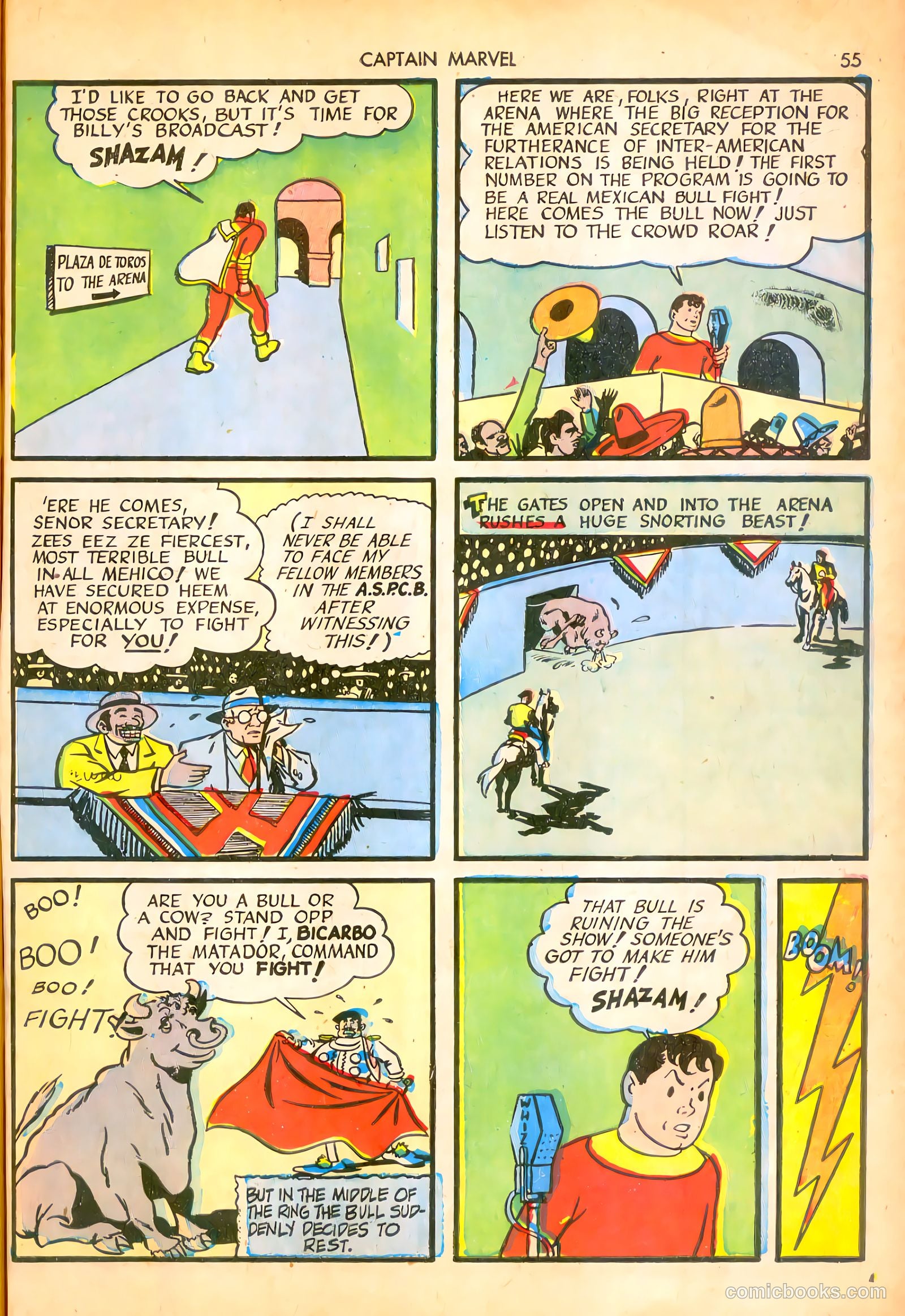 Captain Marvel Adventures #16 (1942) — page 56 of 70