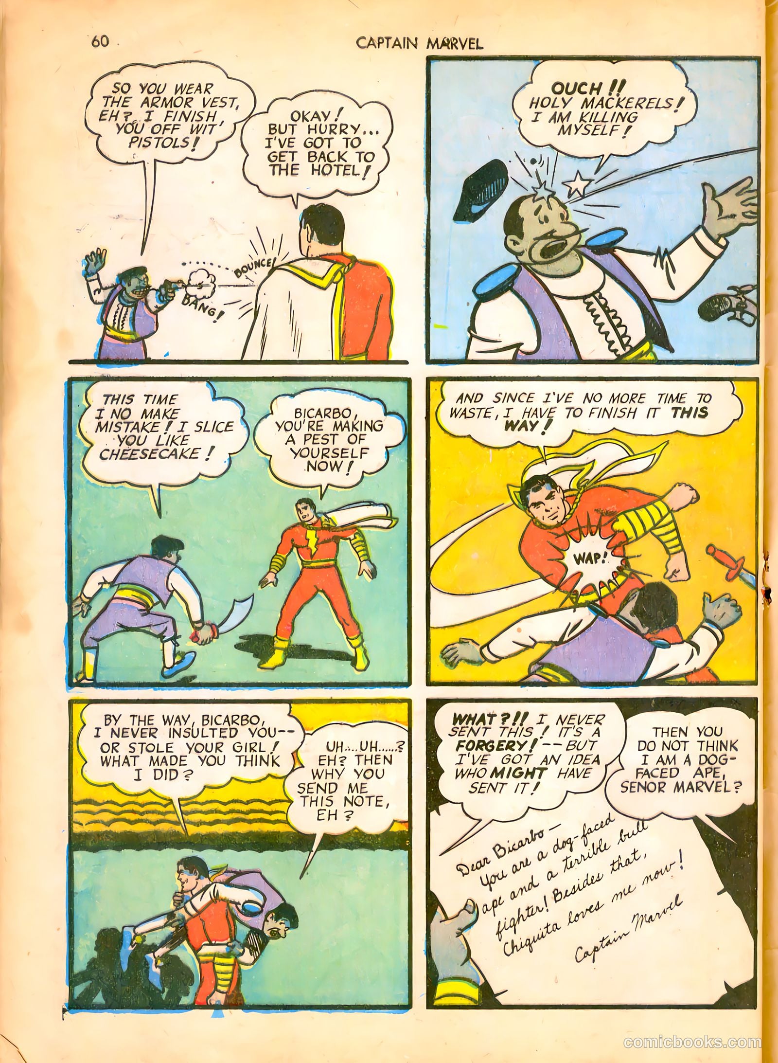 Captain Marvel Adventures #16 (1942) — page 61 of 70