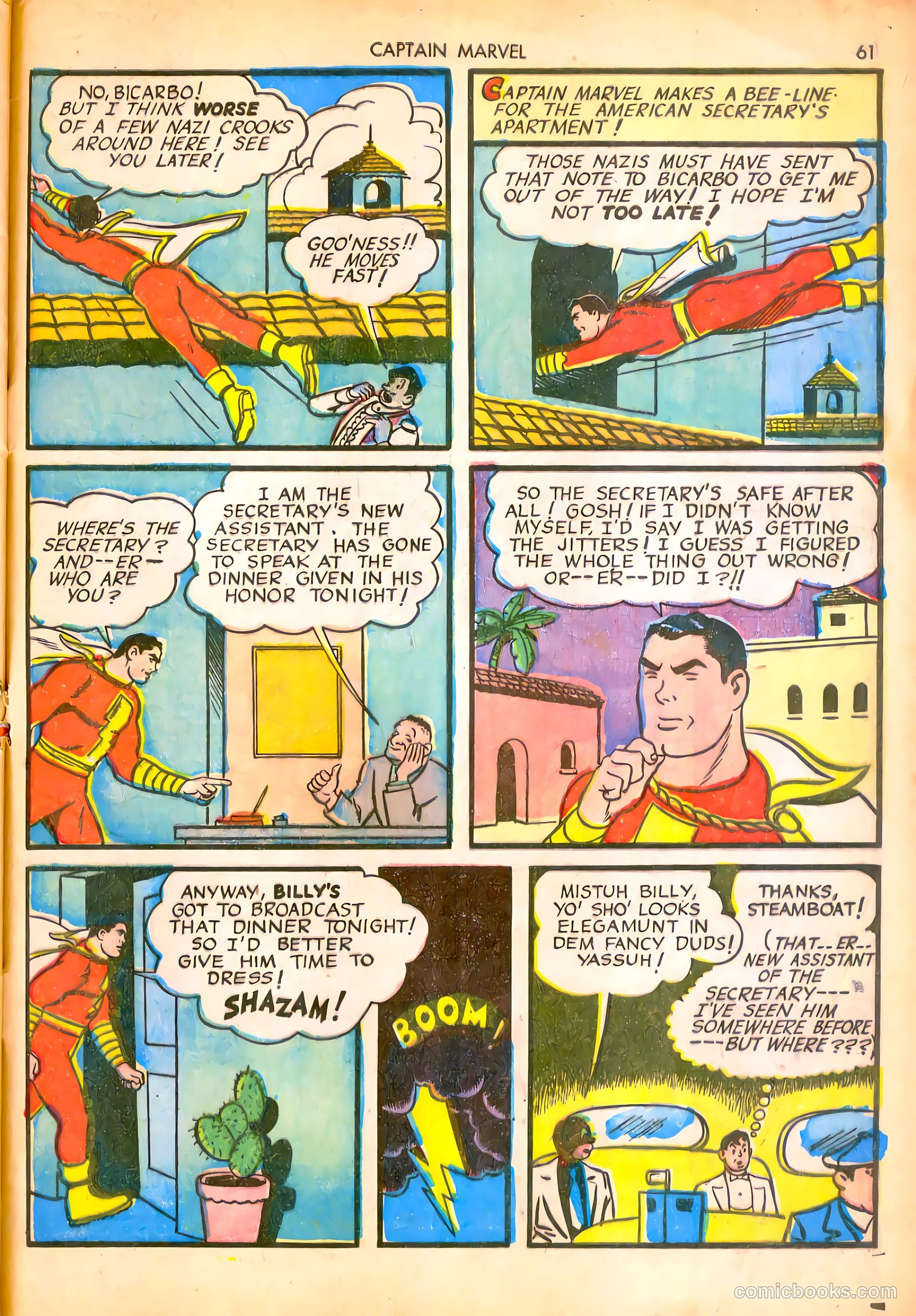 Captain Marvel Adventures #16 (1942) — page 62 of 70