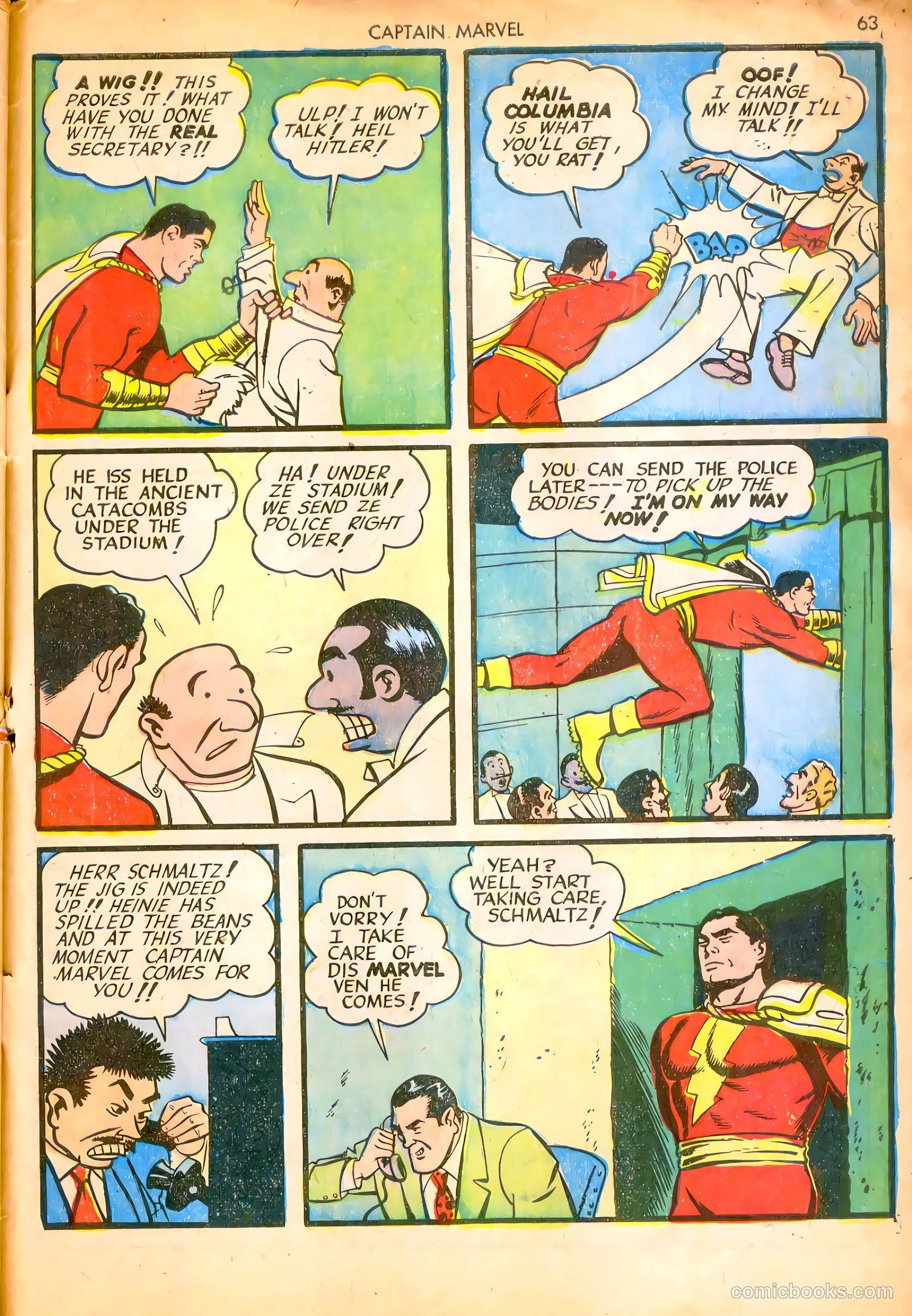 Captain Marvel Adventures #16 (1942) — page 64 of 70
