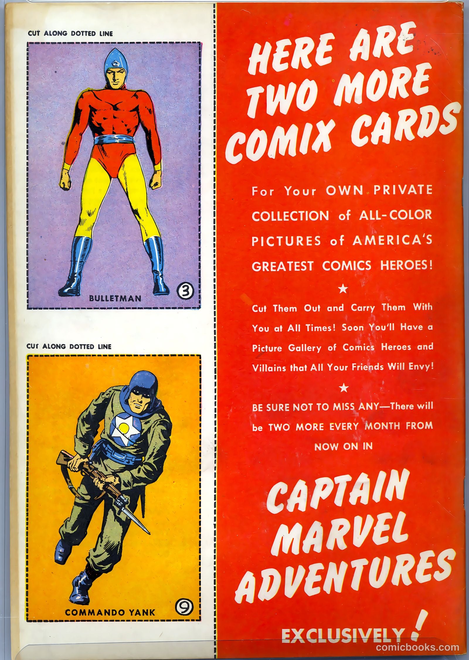 Captain Marvel Adventures #16 (1942) — page 69 of 70