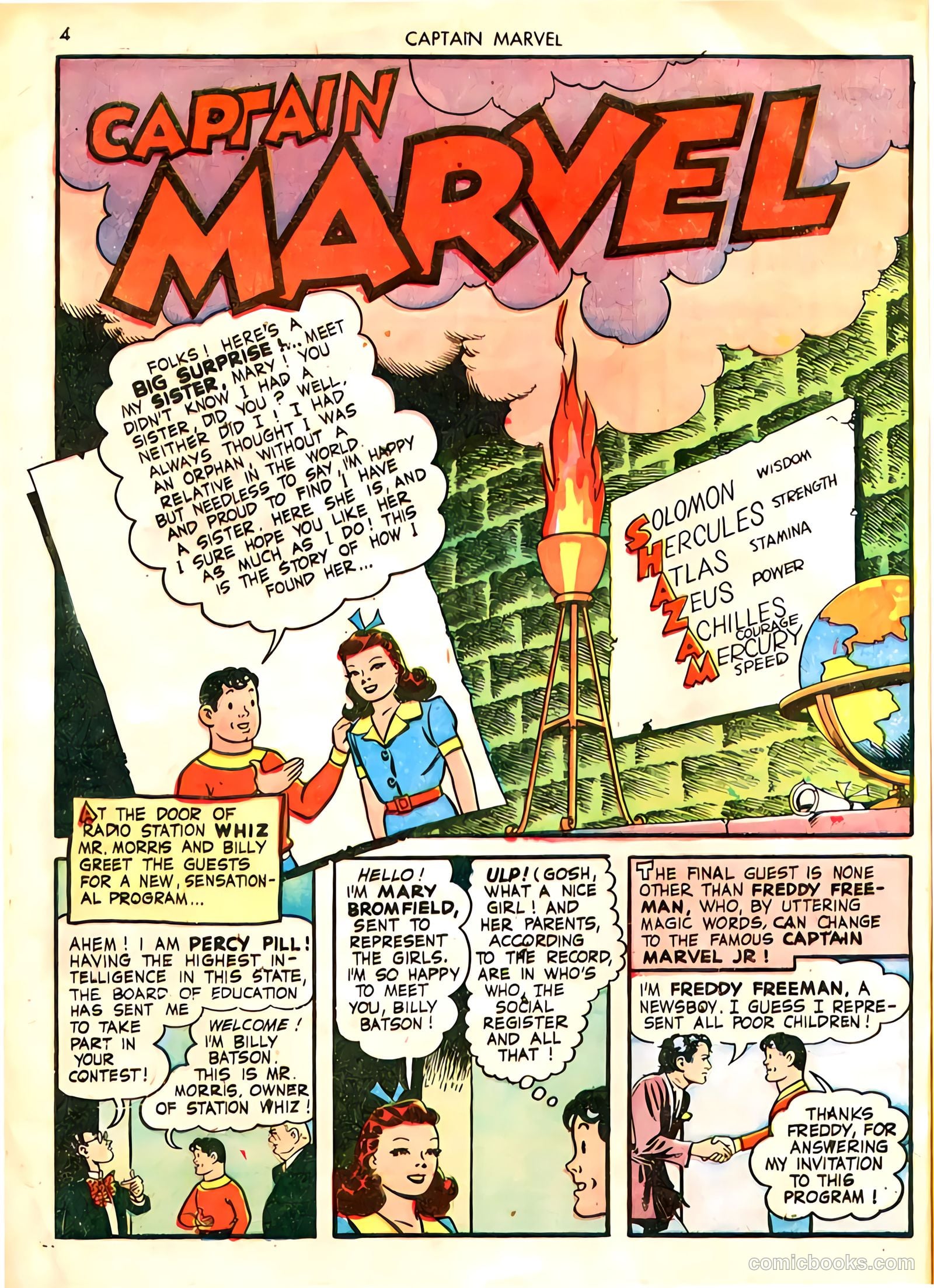 Captain Marvel Adventures #18 (1942) — page 4 of 68