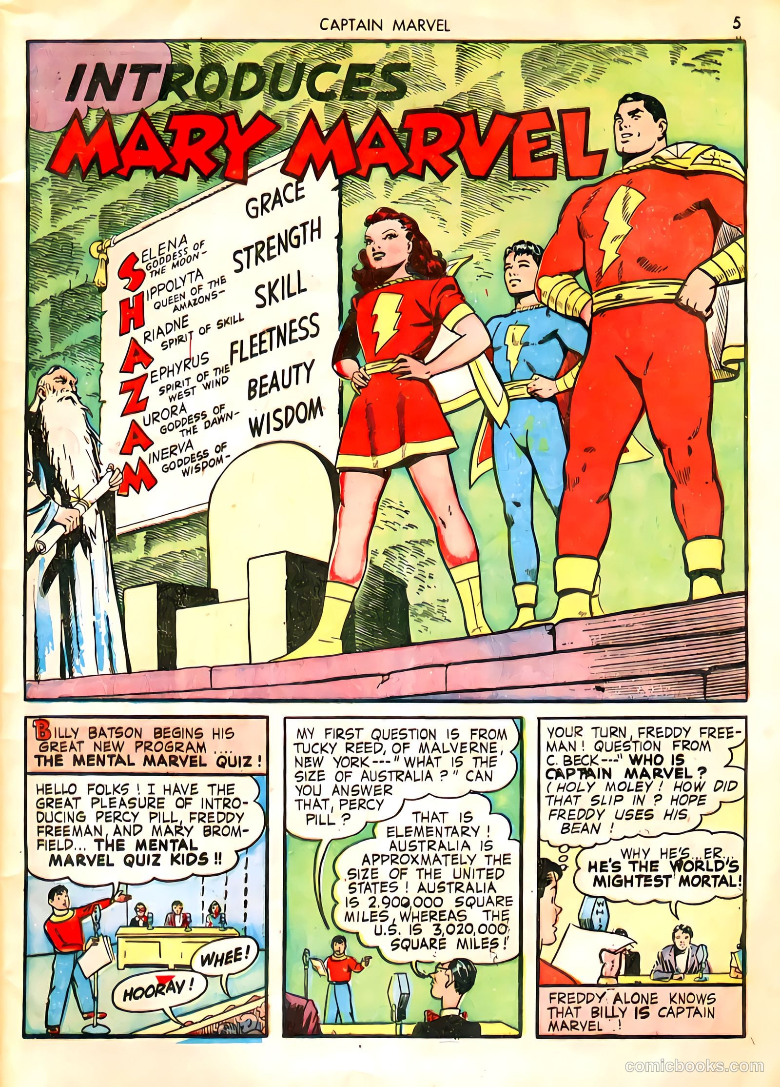 Captain Marvel Adventures #18 (1942) — page 5 of 68