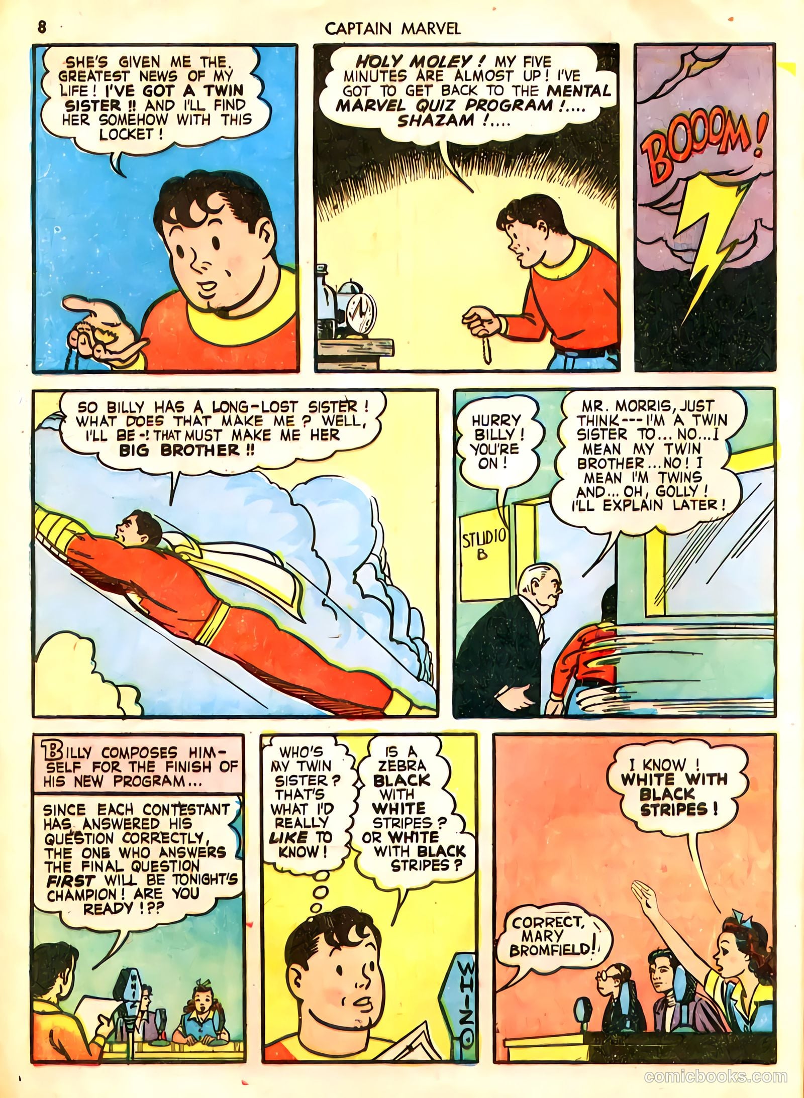 Captain Marvel Adventures #18 (1942) — page 8 of 68