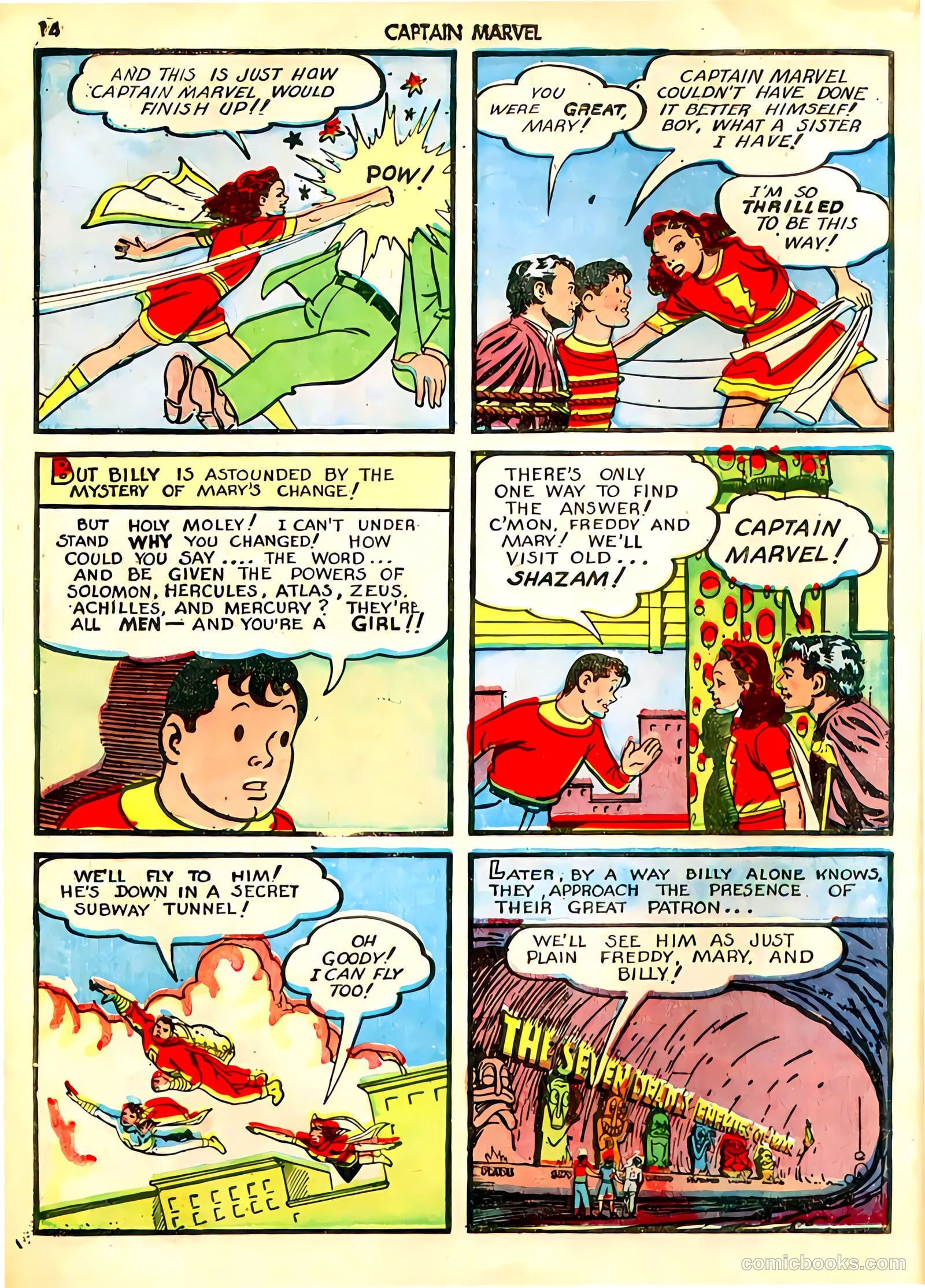 Captain Marvel Adventures #18 (1942) — page 14 of 68