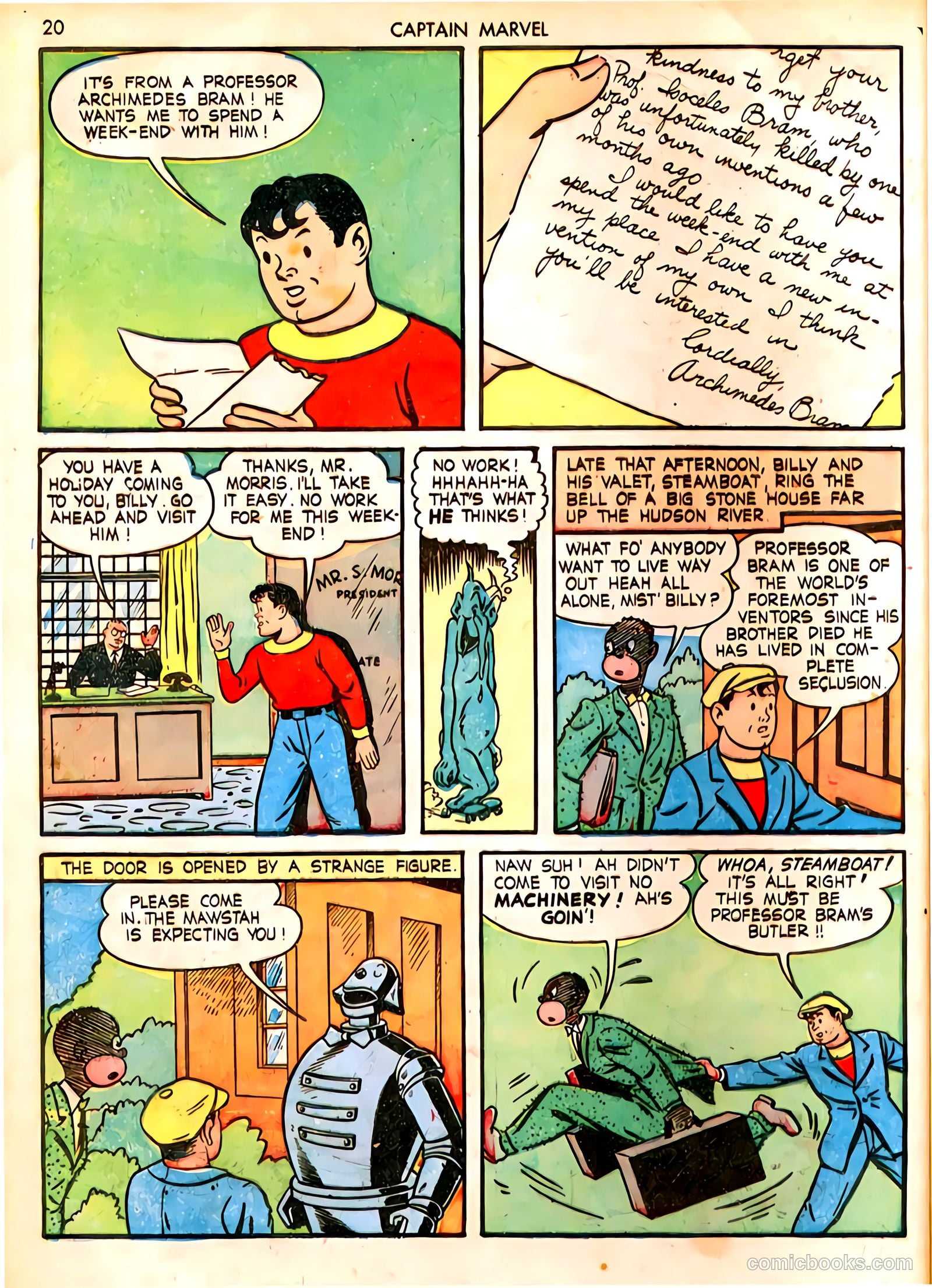 Captain Marvel Adventures #18 (1942) — page 20 of 68